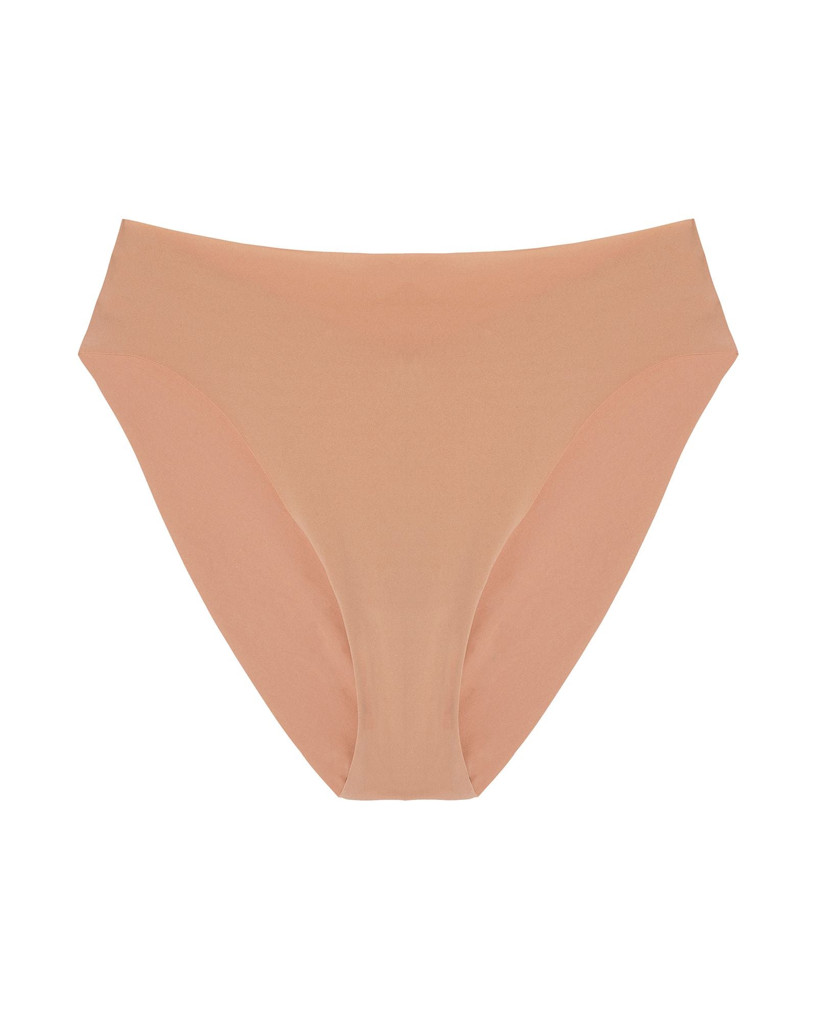 Cosabella Free Cut Micro Extended High Bikini in beige