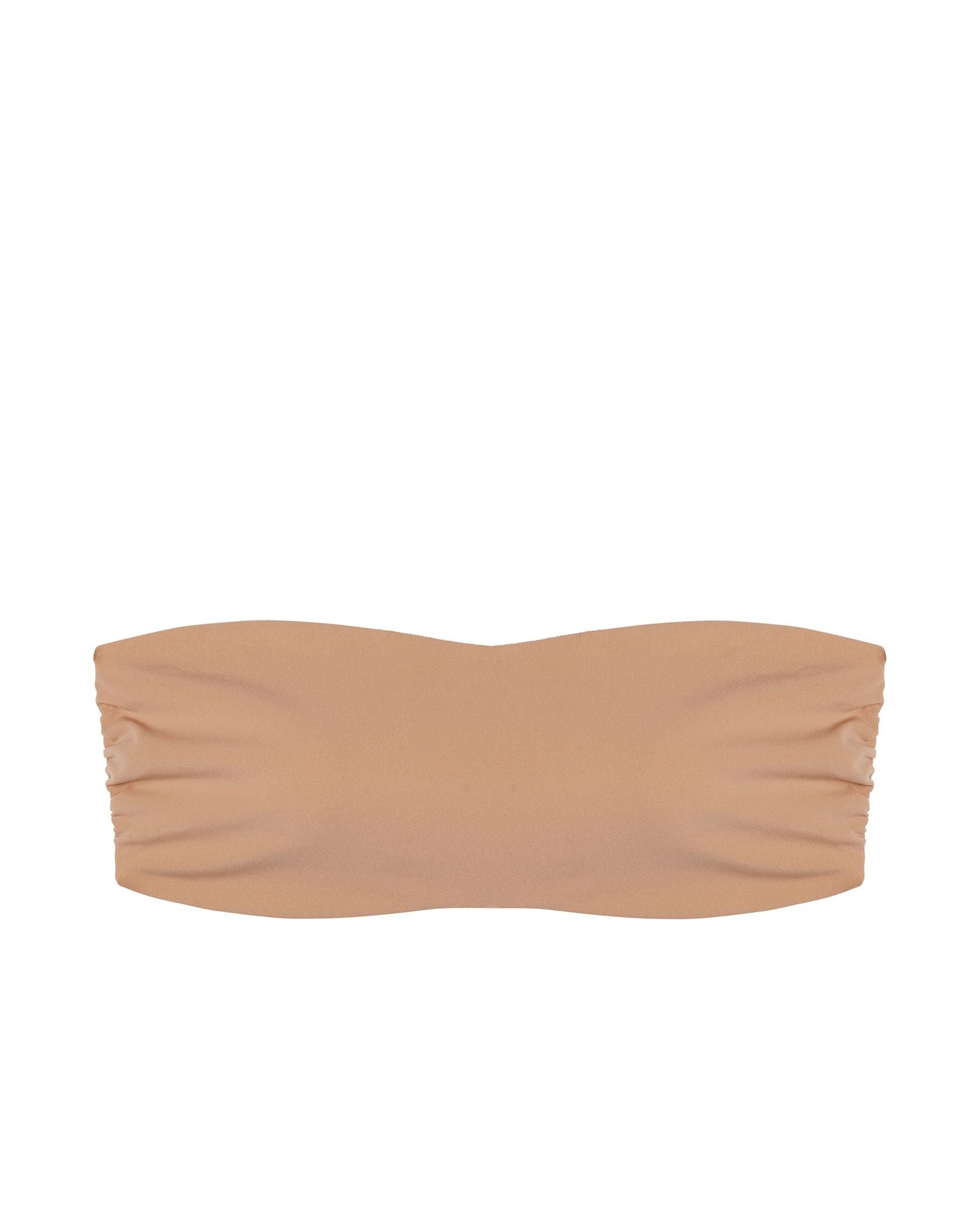Cosabella Free Cut Bandeau Bra in beige