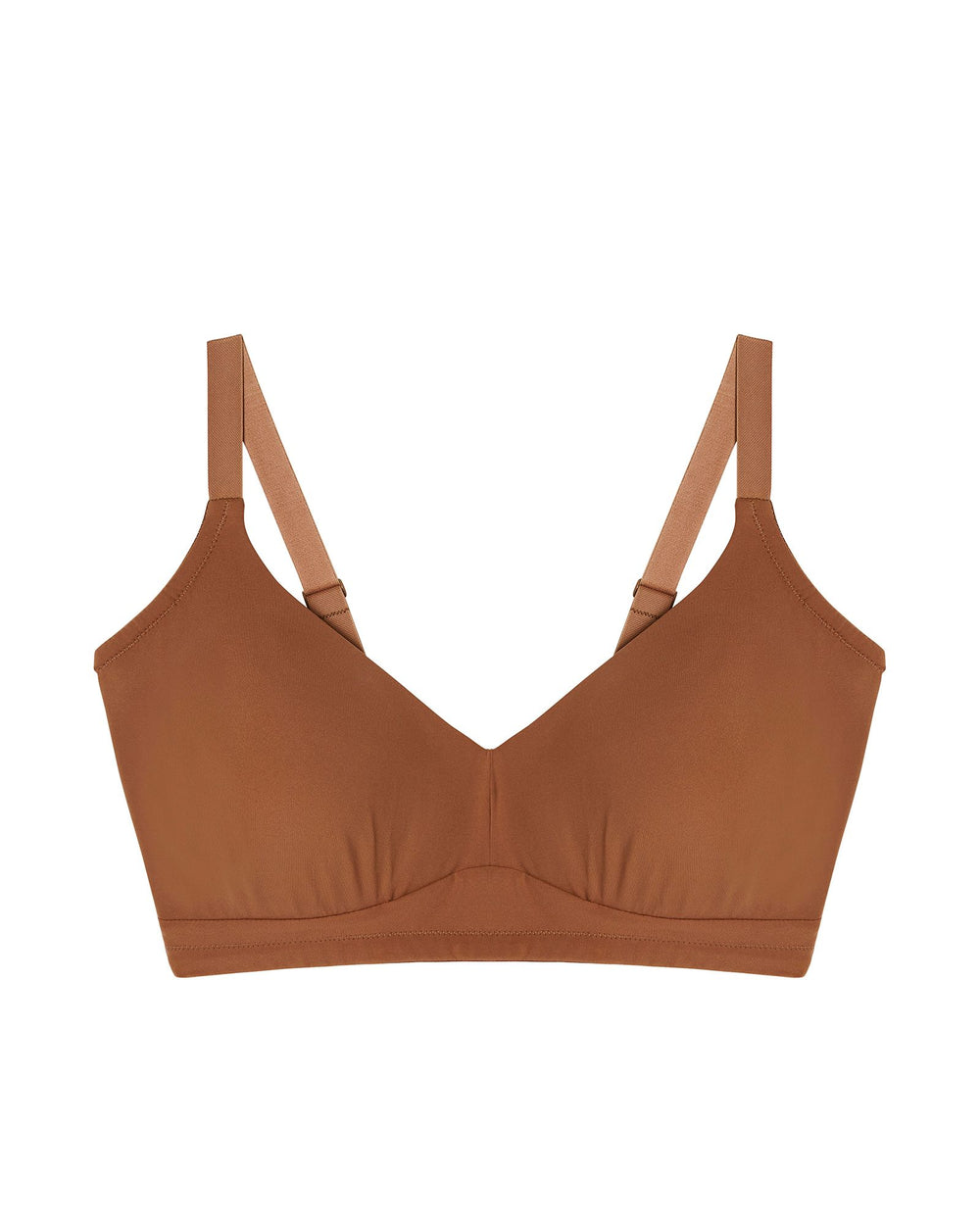 Cosabella Free Cut Micro Curvy Bralette in brown