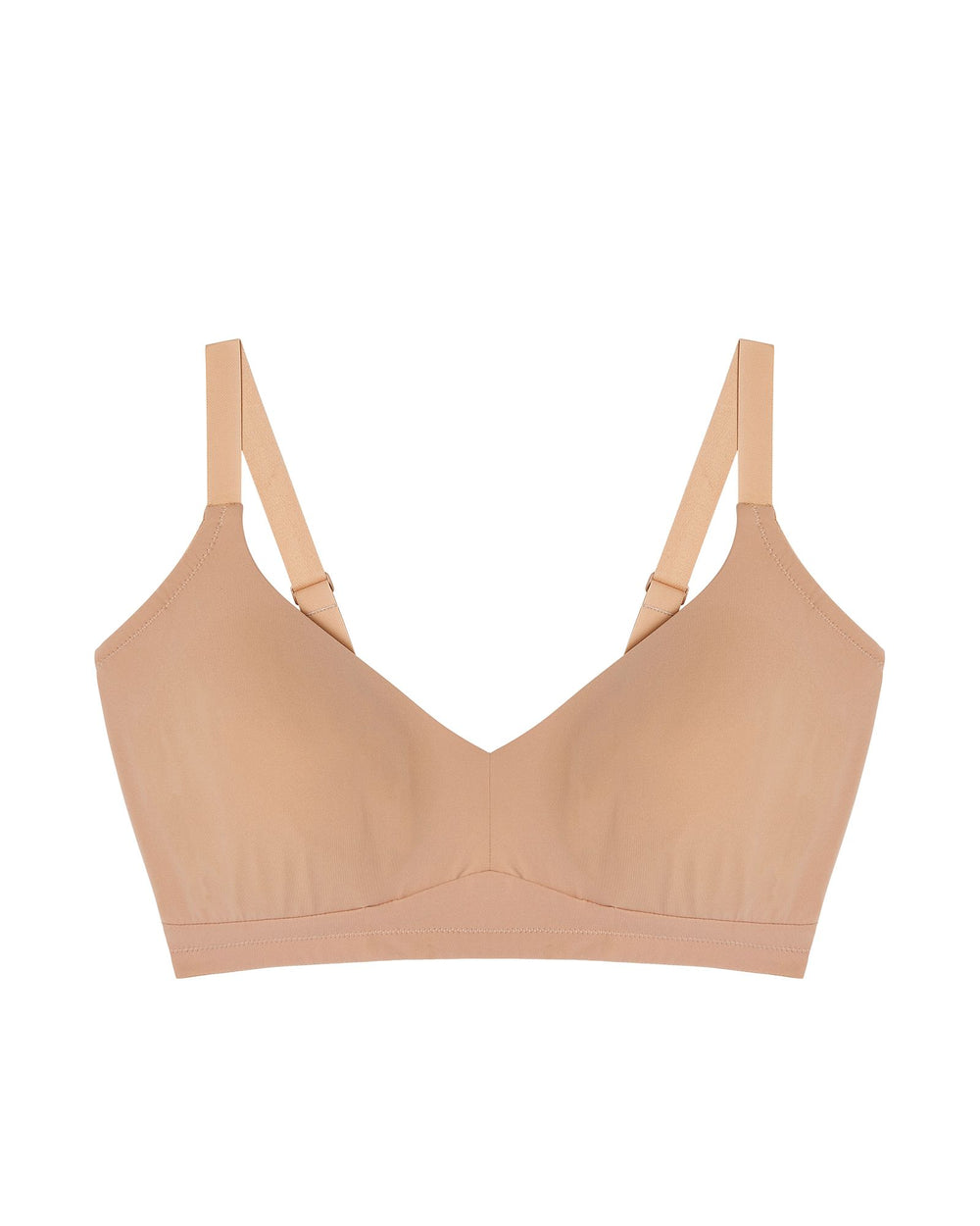 Cosabella Free Cut Micro Curvy Bralette in beige