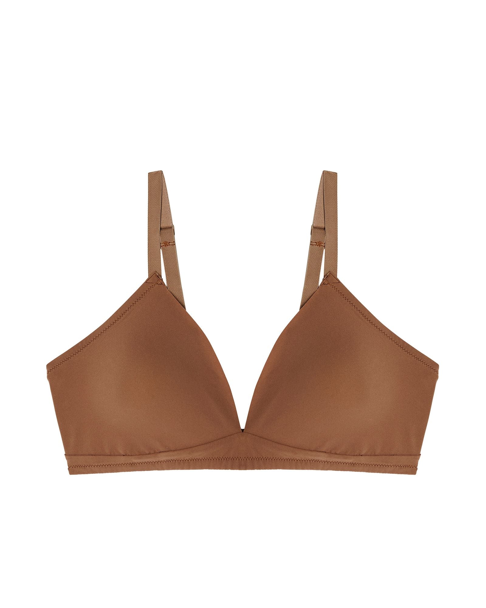 Cosabella Free Cut Micro Tall Bralette in brown