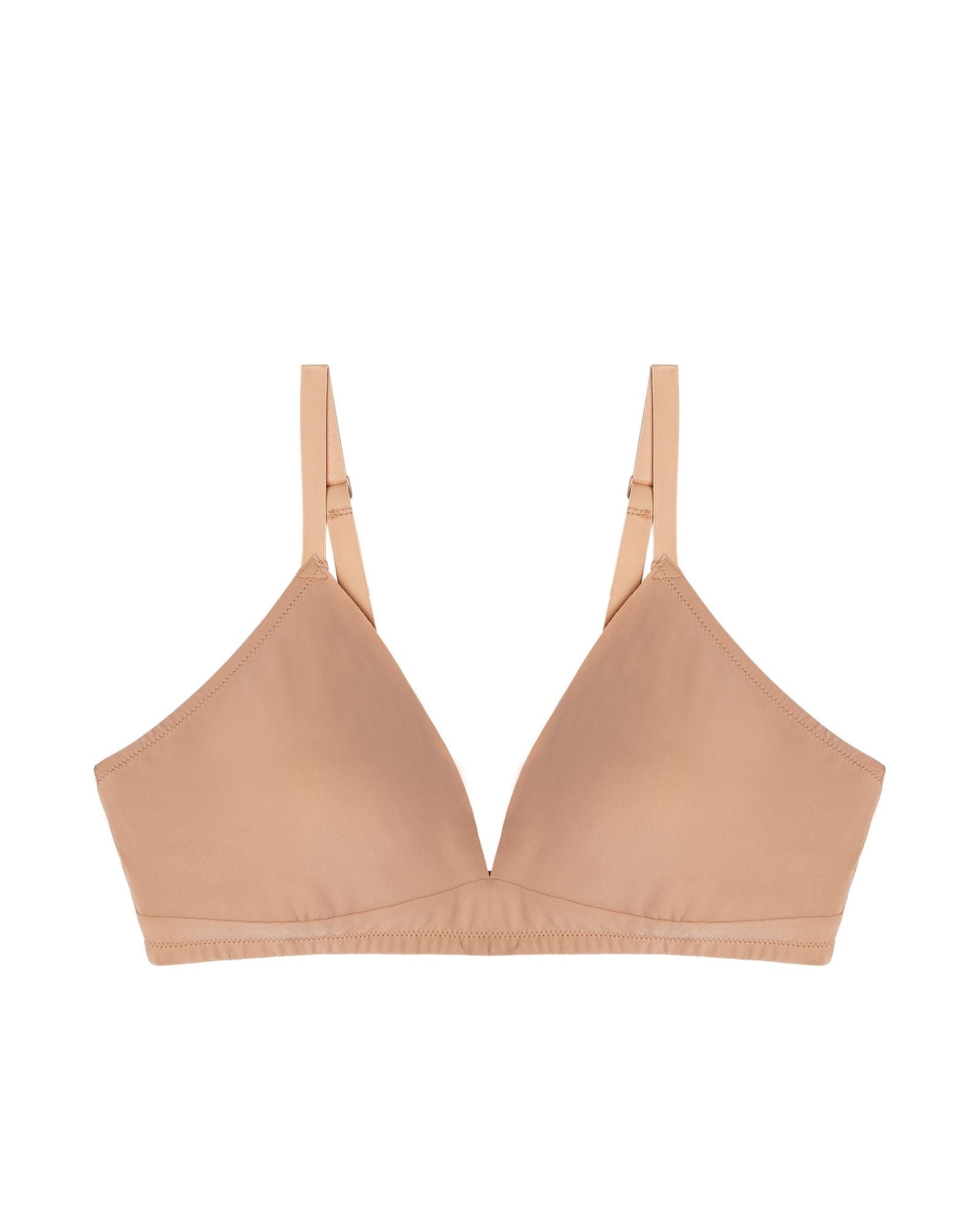 Cosabella Free Cut Micro Tall Bralette in beige