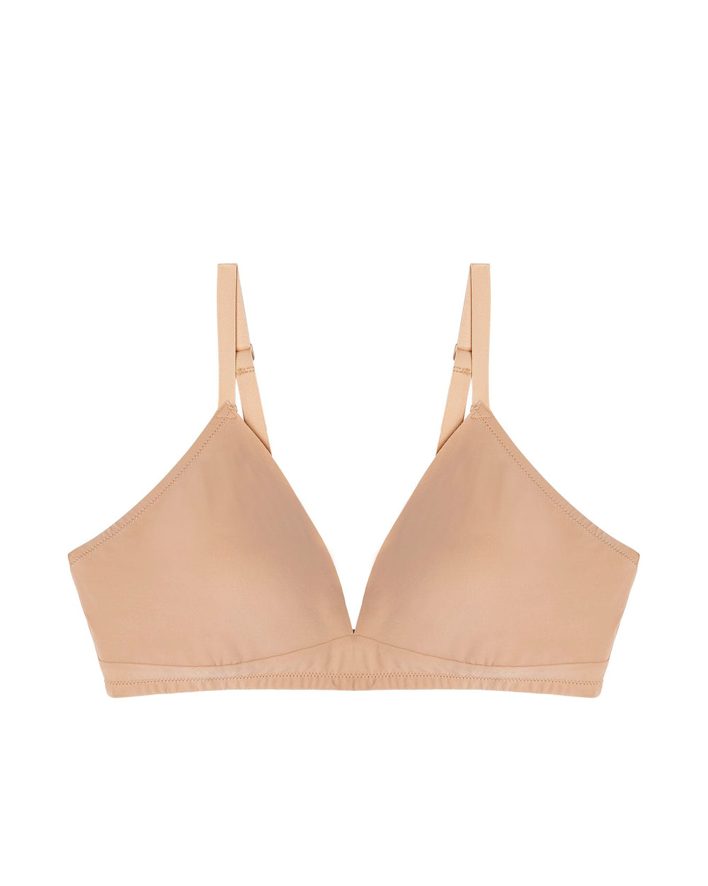 Cosabella Free Cut Micro Tall Bralette in beige