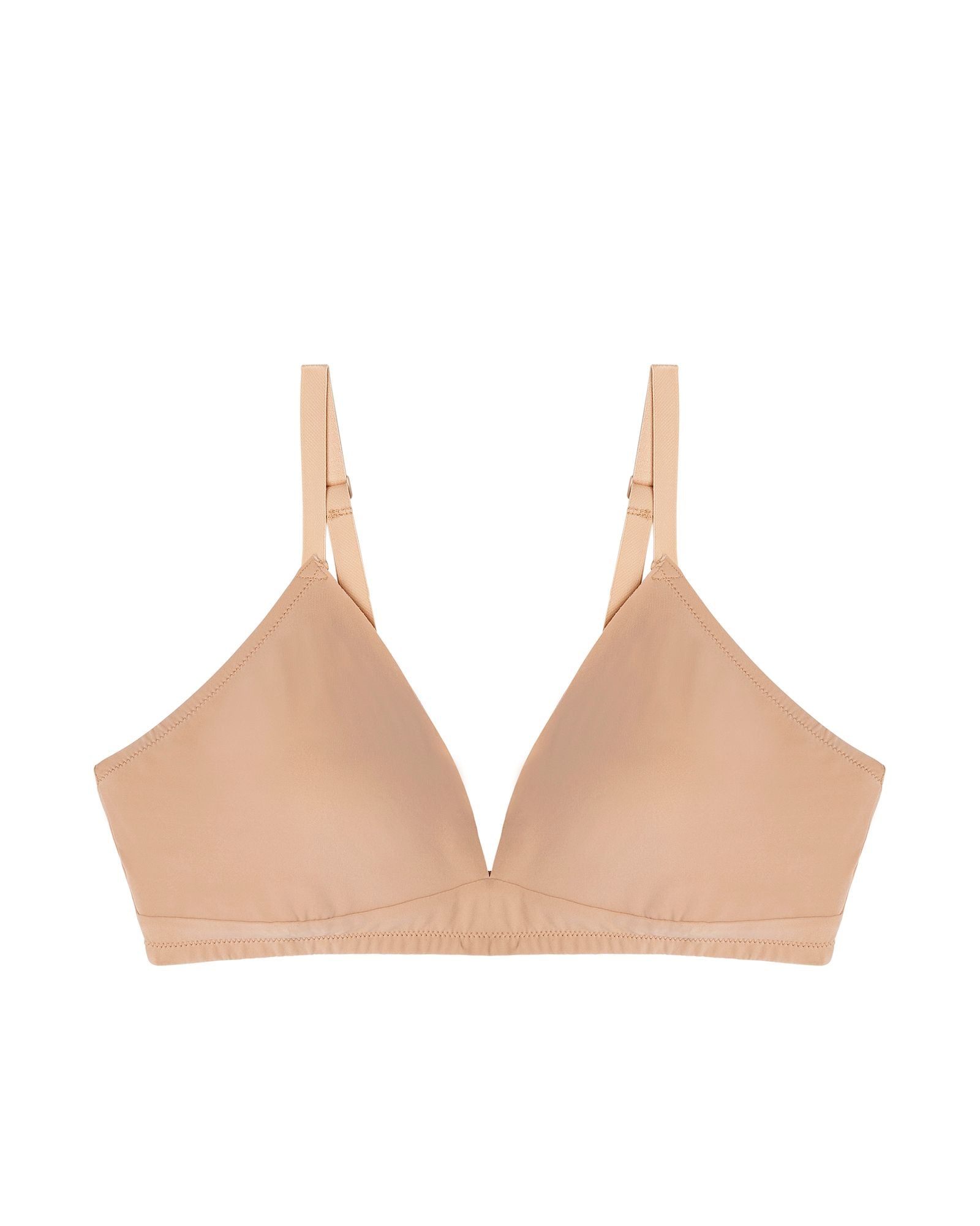 Cosabella Free Cut Micro Tall Bralette in beige