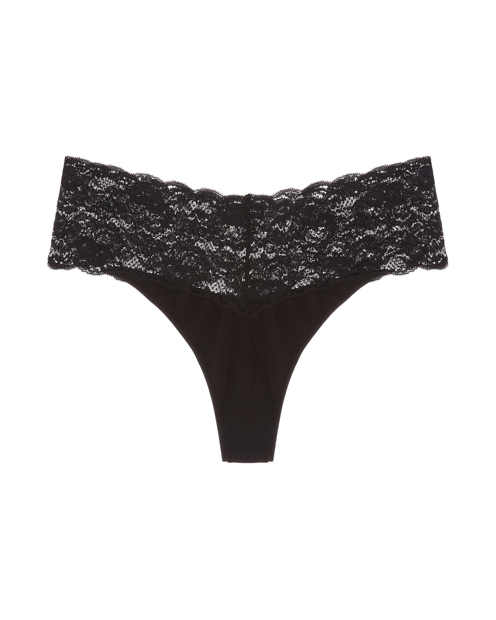 Cosabella Never Say Never Lovelie Extended Thong in black