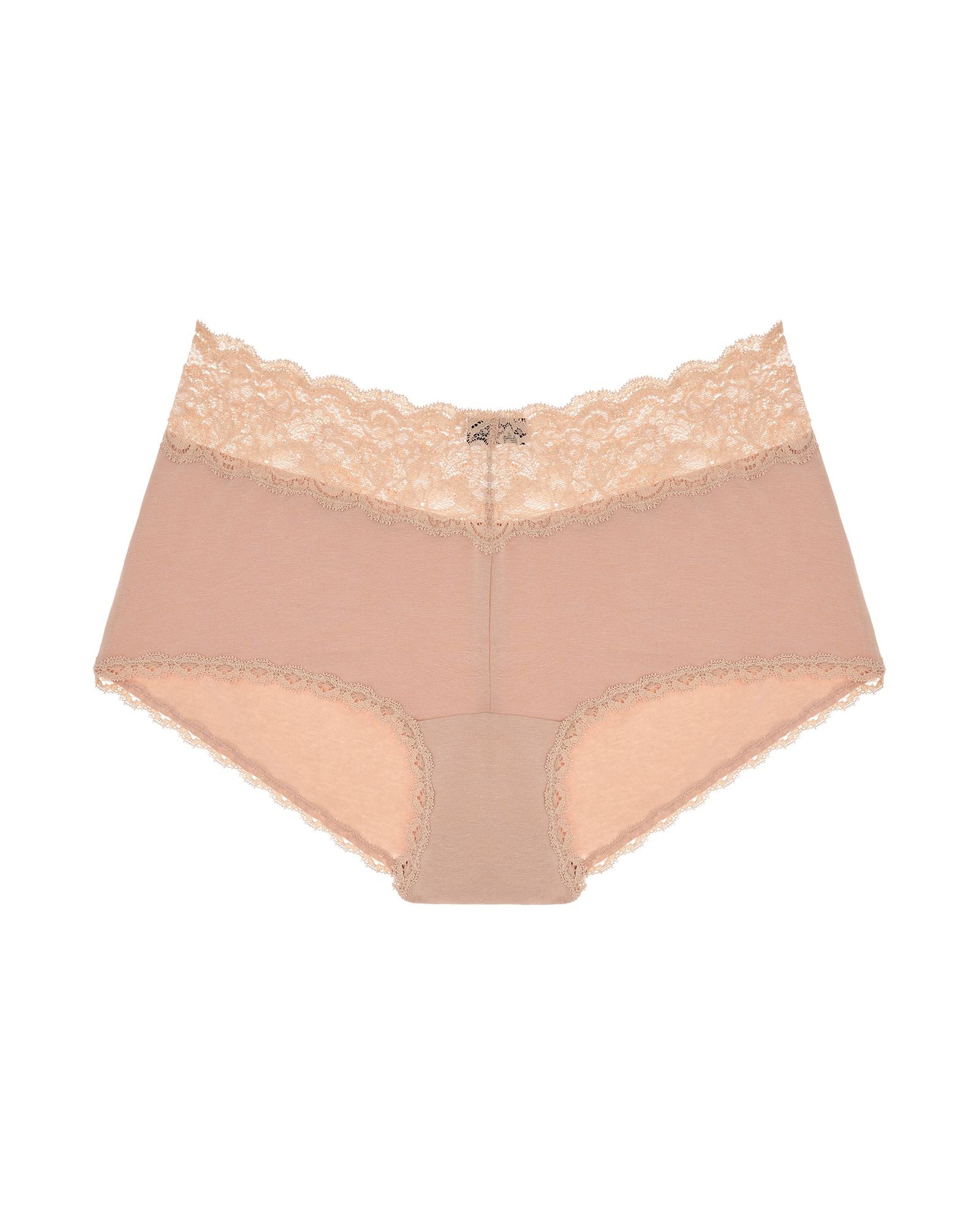 Cosabella Never Say Never Cheekie Extended Hotpant in beige