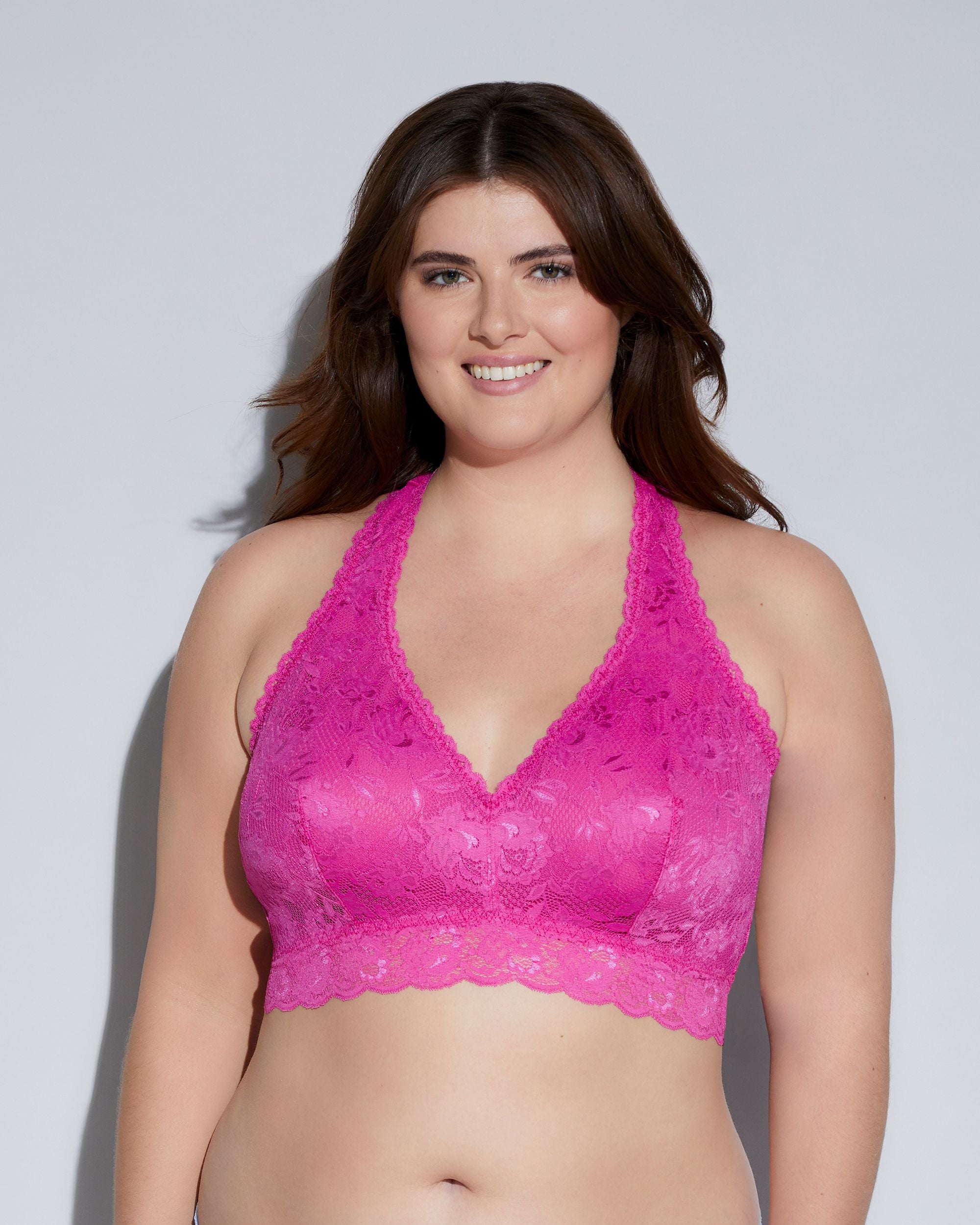 Cosabella Never Say Never Extended Racie Racerback Bralette in pink