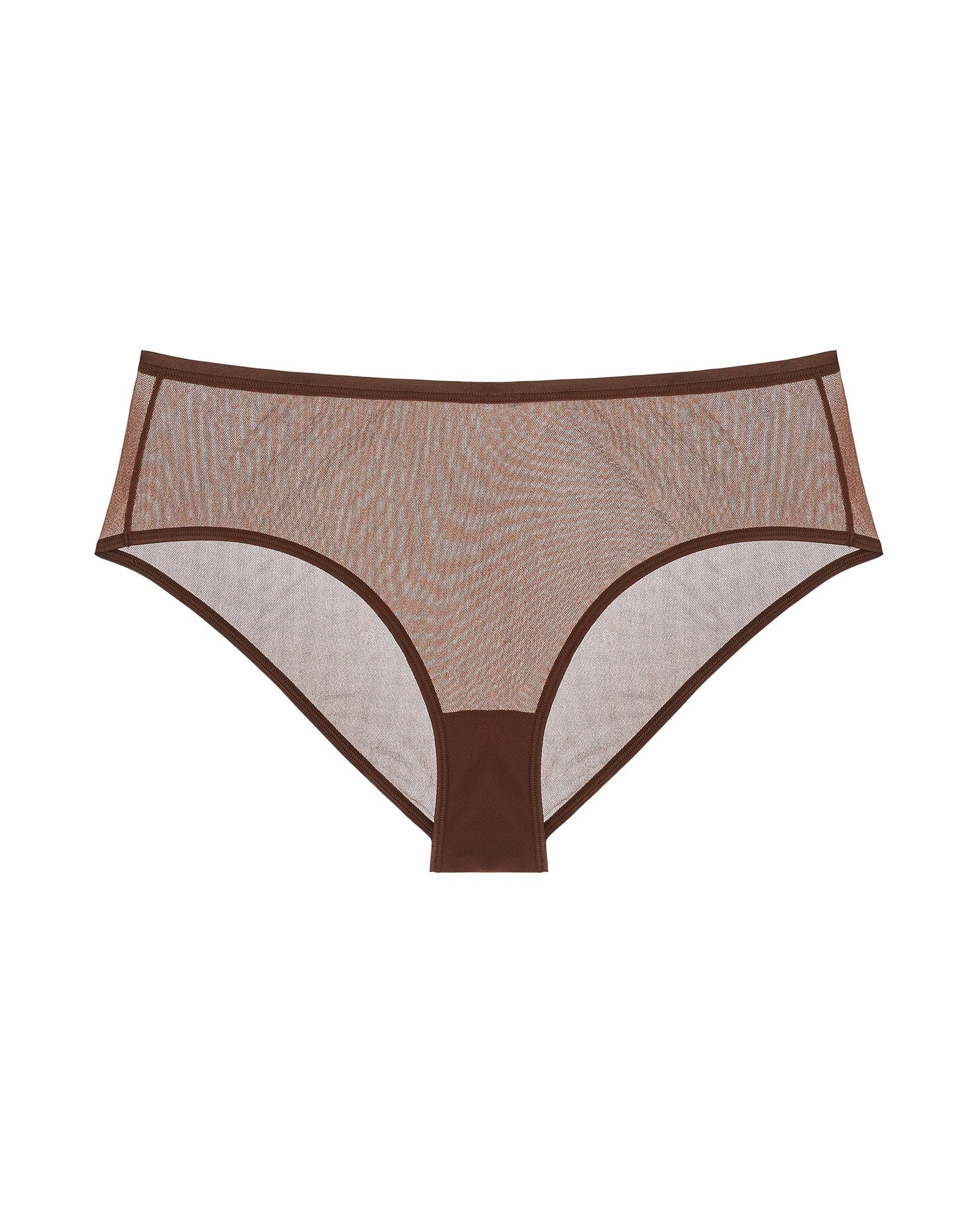 Cosabella Soire Confidence Extended Boyleg in brown