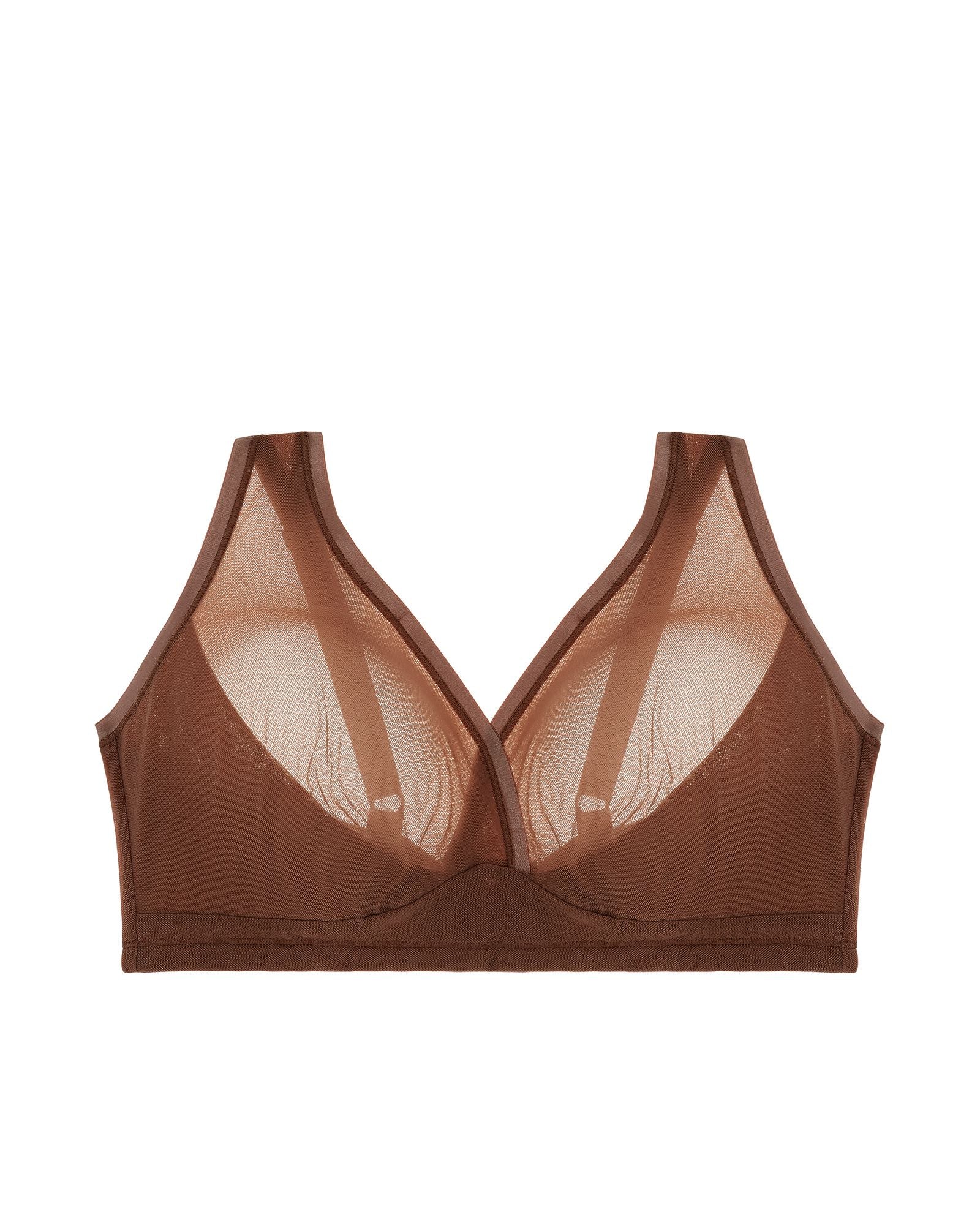 Cosabella Soire Confidence Extended Bralette in brown