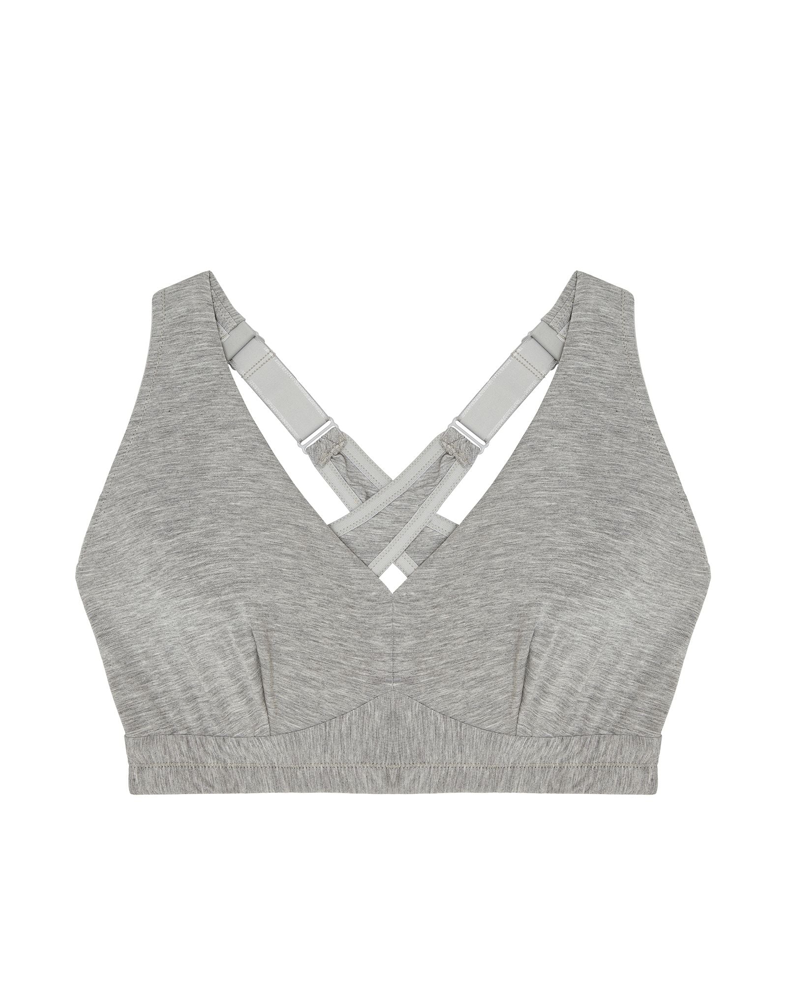 Cosabella Talco Curvy Halter Racerback Bralette in gray