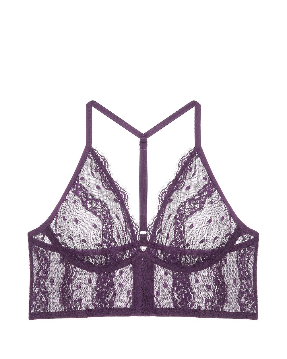 Free People Intimately FP Lennox Longline Bra in purple