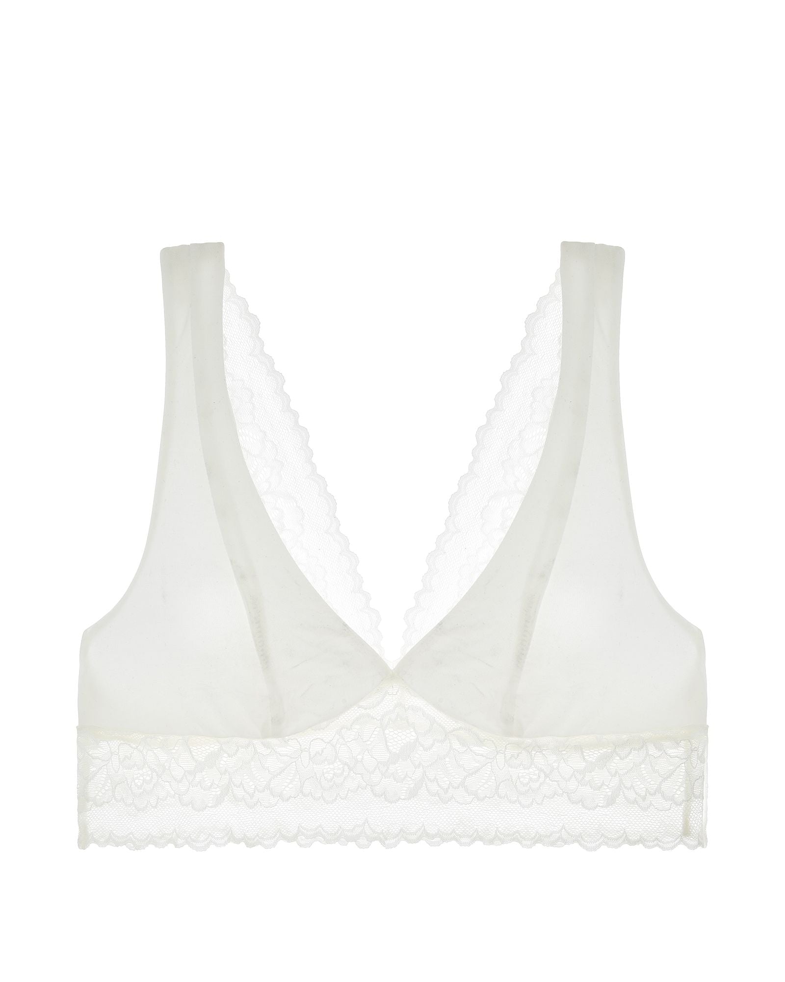 Free People Intimately FP Essential Longline Bralette in white