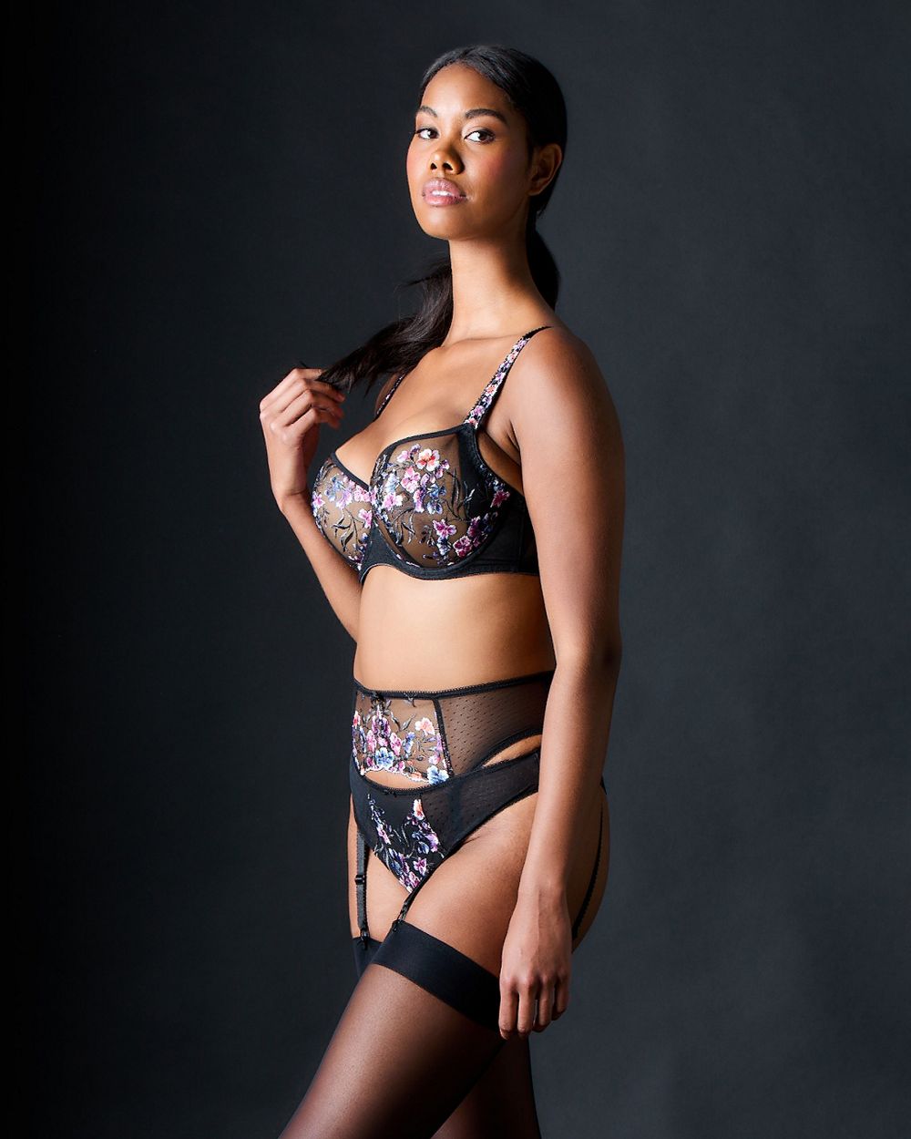 Fantasie Aurelia Suspender in black