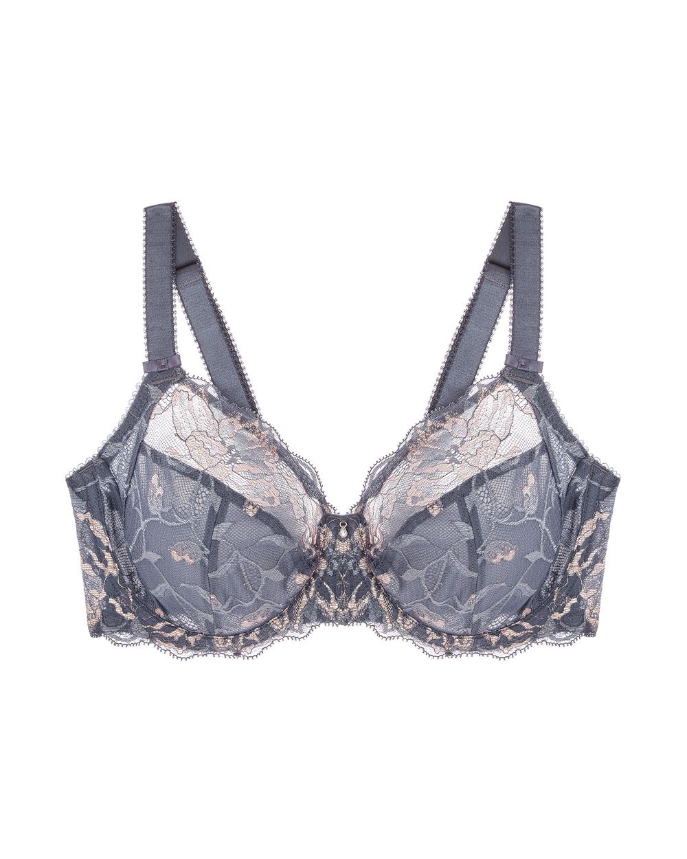 Fantasie Aubree Underwire Side Support Bra in gray