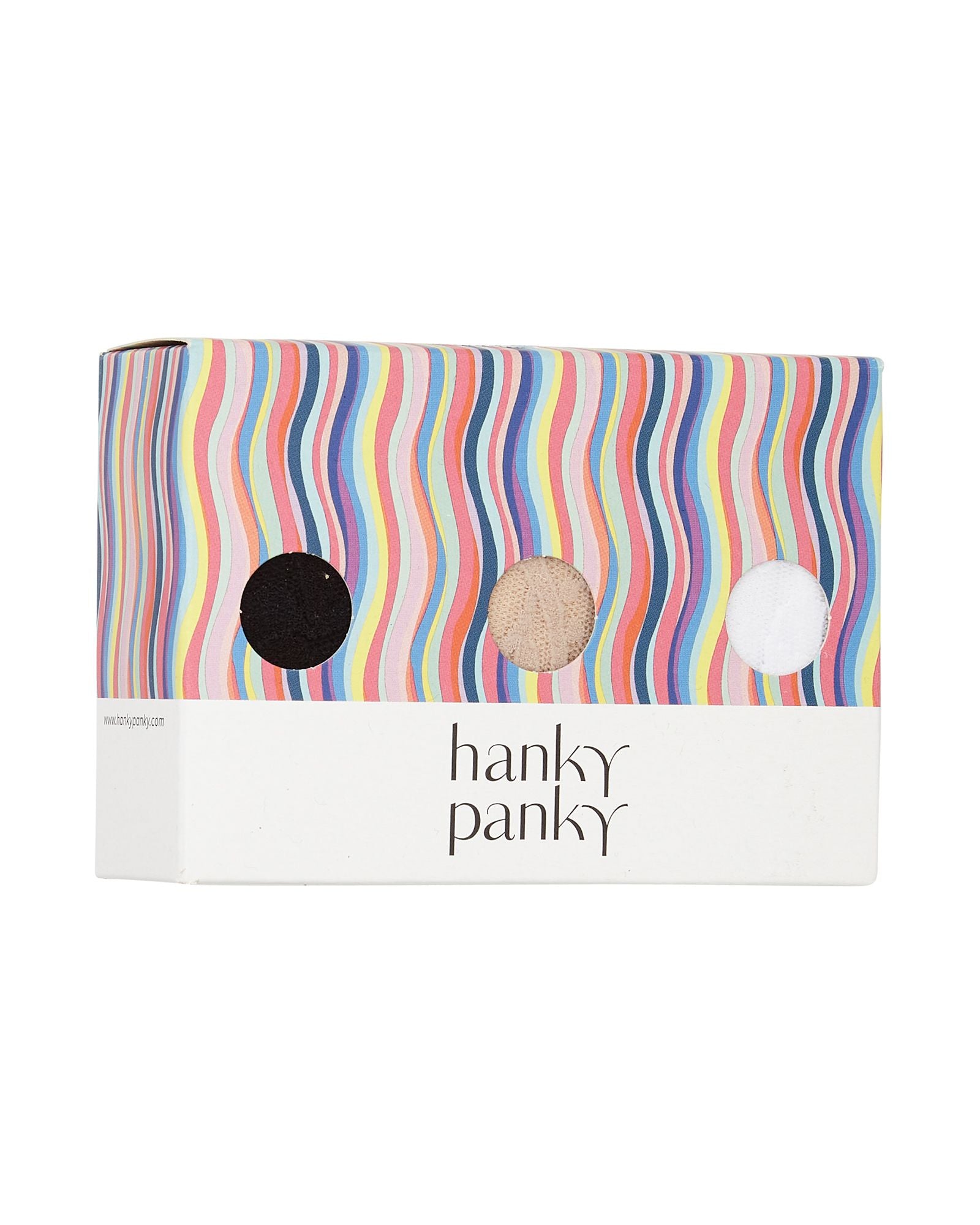 Hanky Panky Signature Lace Original Rise Thong 3-Pack in black