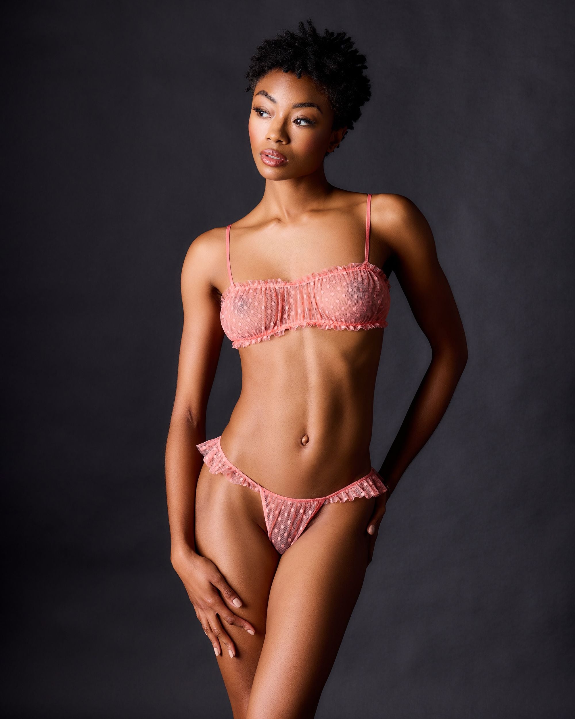 Only Hearts Coucou Lola Joey Bralette in orange