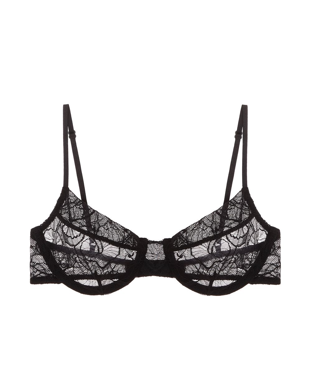 Only Hearts Go Ask Alice Underwire Bra in black