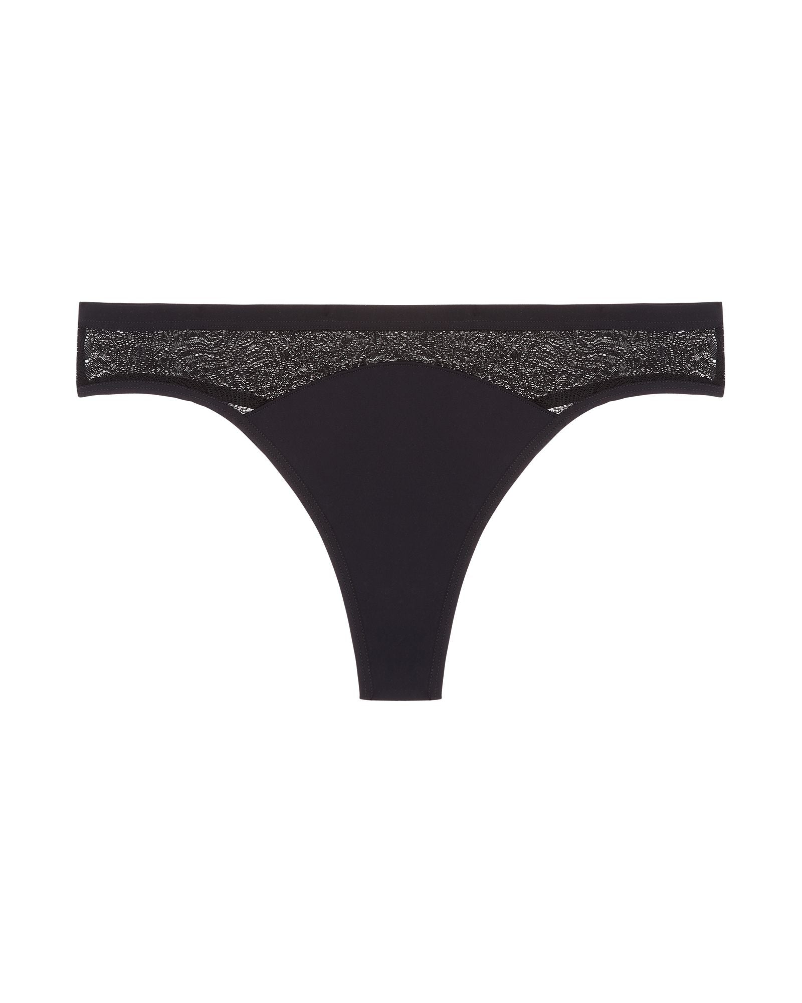 Saalt Leakproof Thong in black