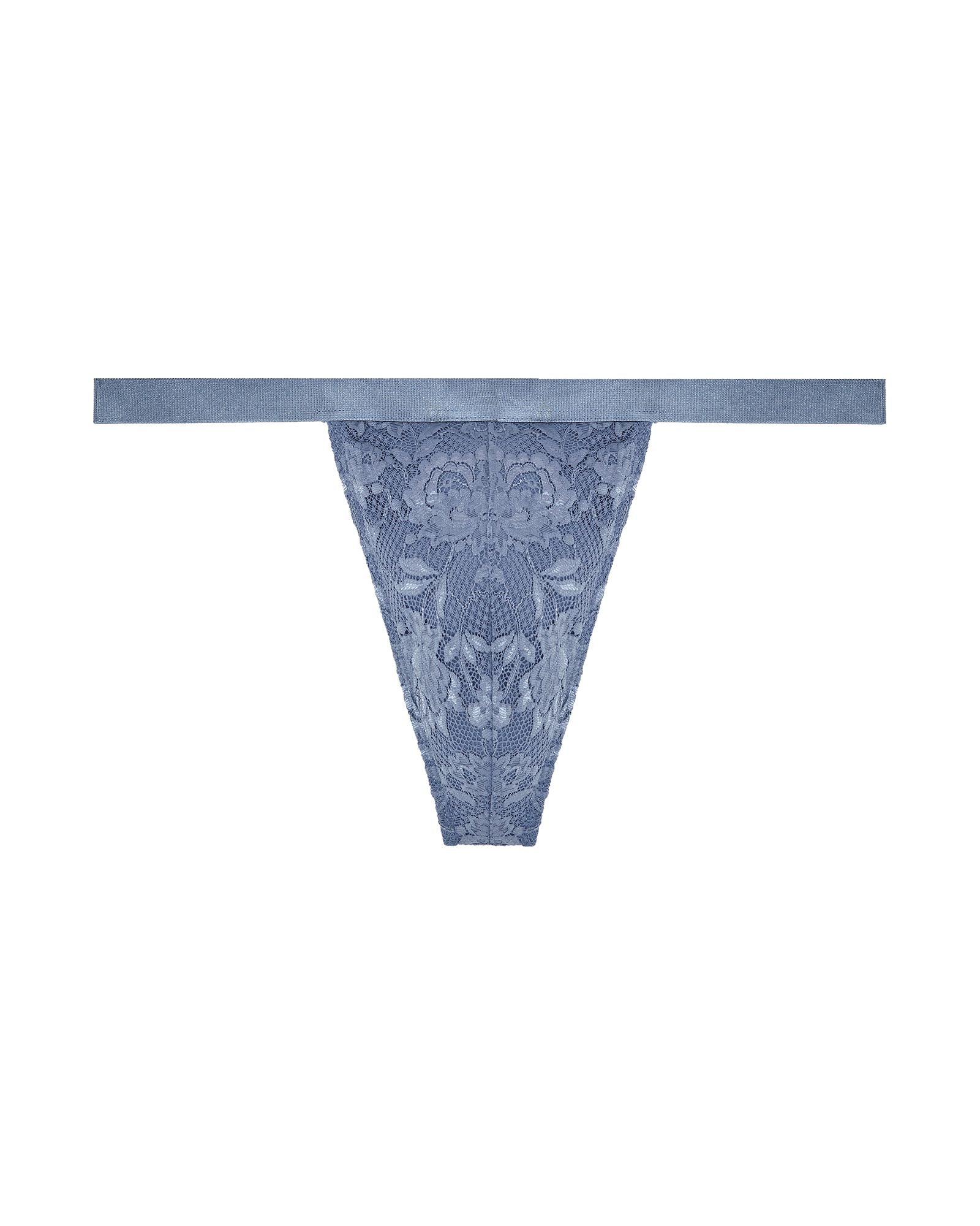 Cosabella Never Say Never Italian Thong in blue