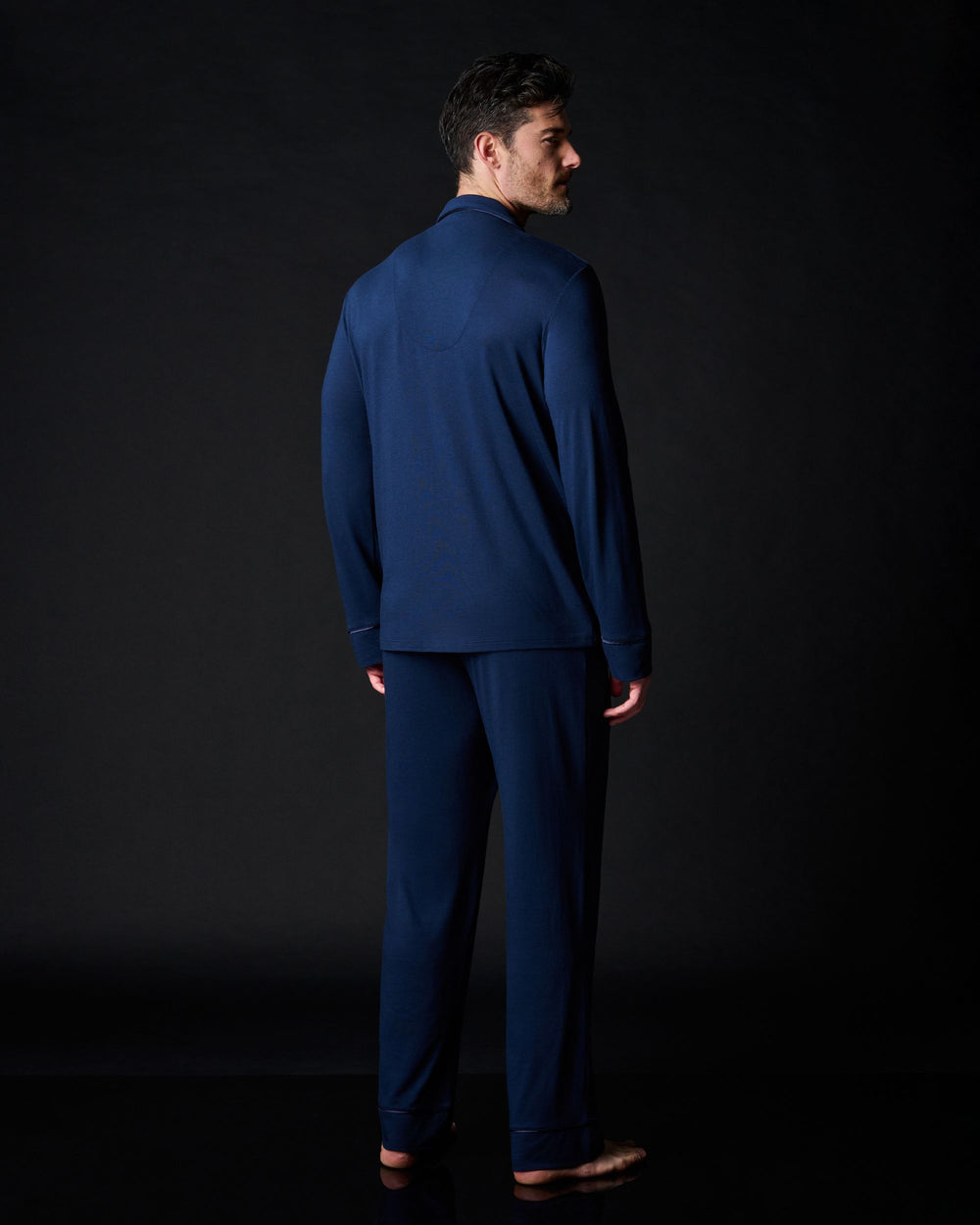 Cosabella Classic Men's PJ Set in blue