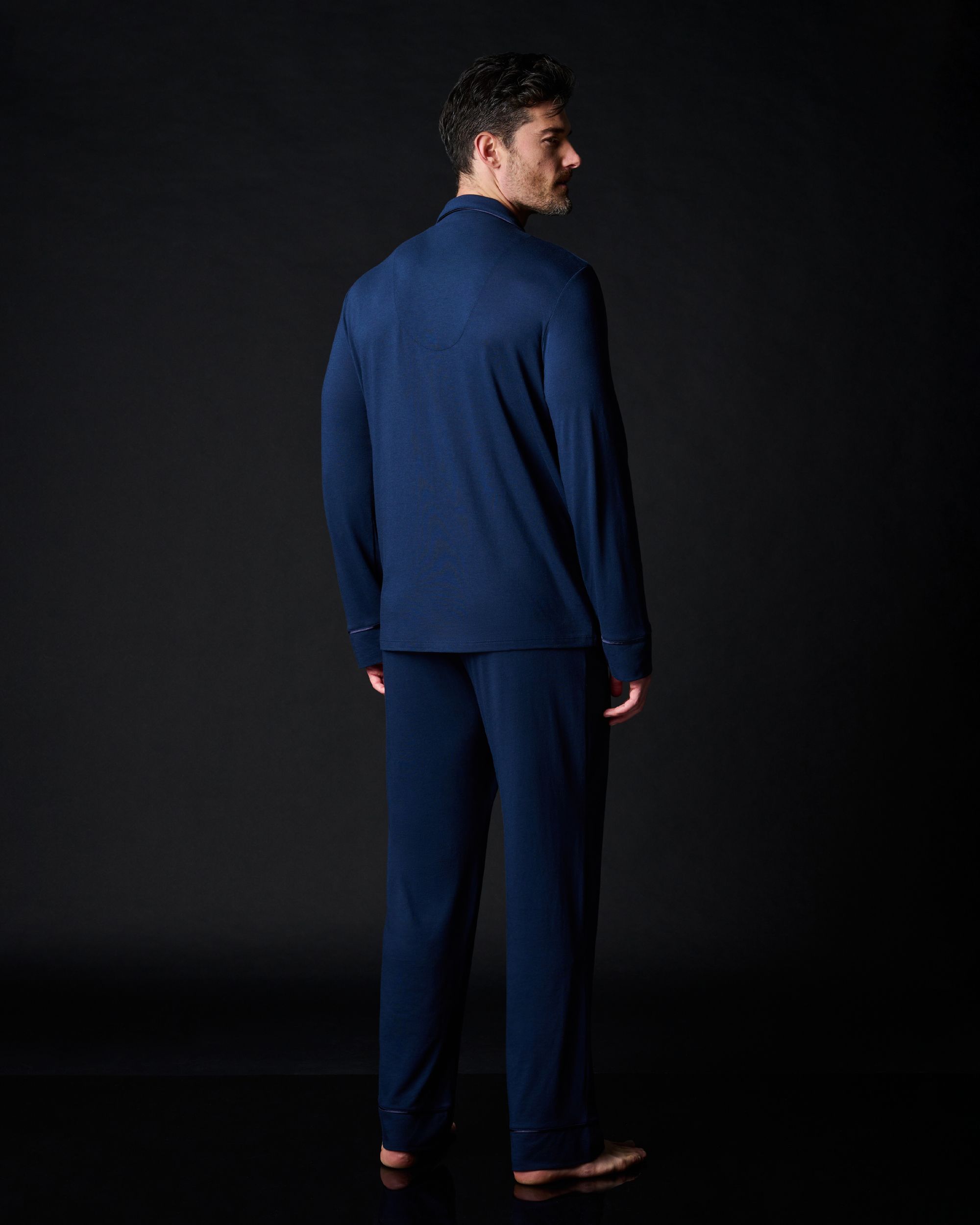 Cosabella Classic Men's PJ Set in blue