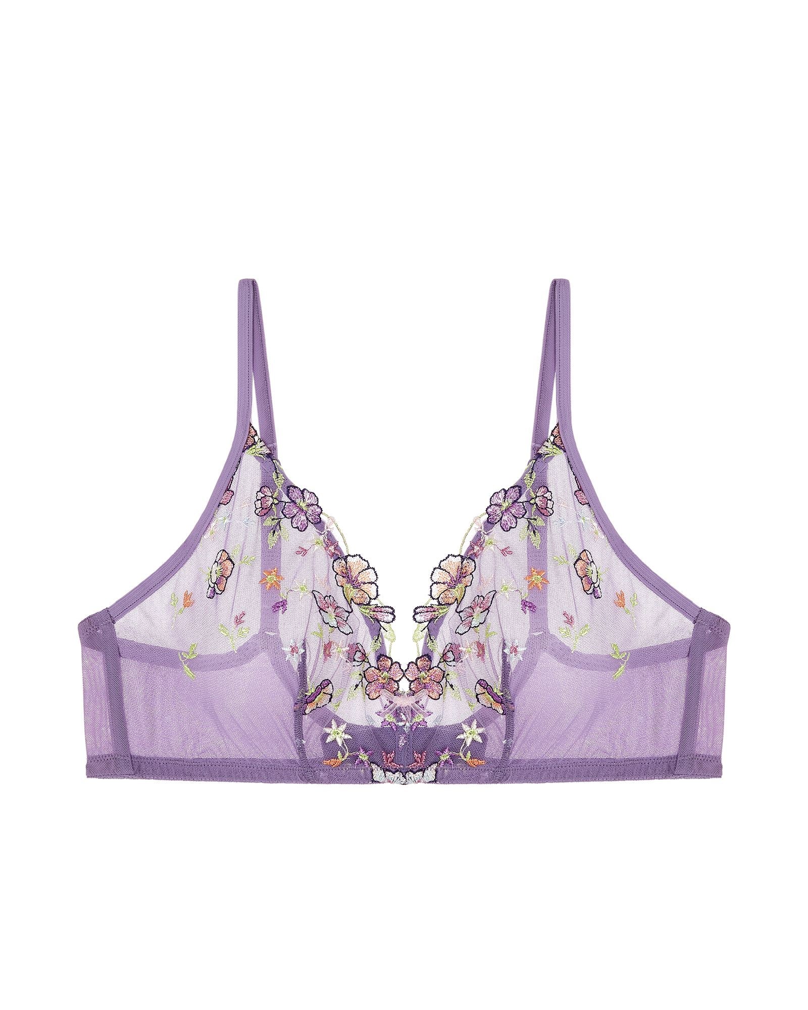Cosabella Abrima Bralette in purple