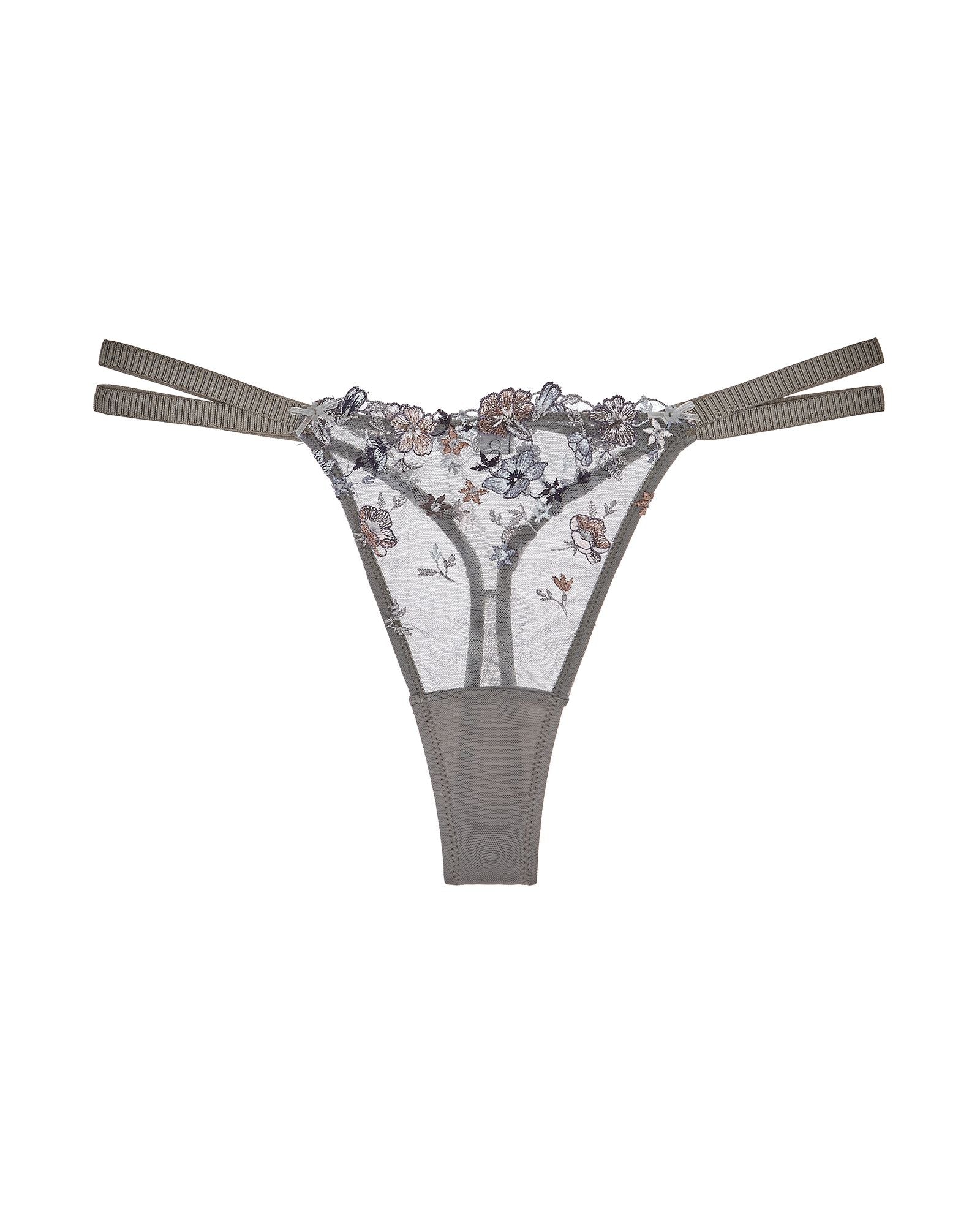 Cosabella Abrima String Thong in gray