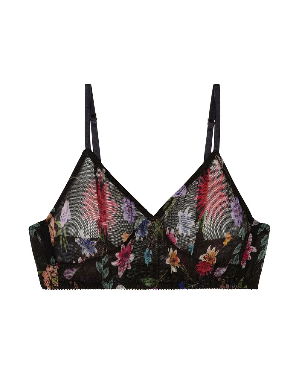 Only Hearts Sylvie Retro Bra in black