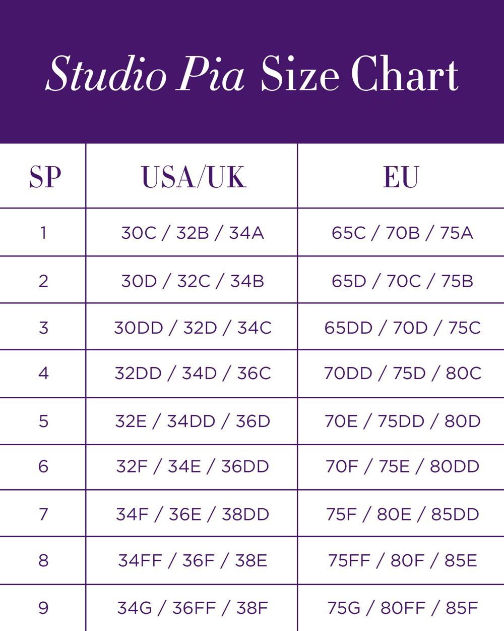 Studio Pia Gabriella Plunge Bra in purple