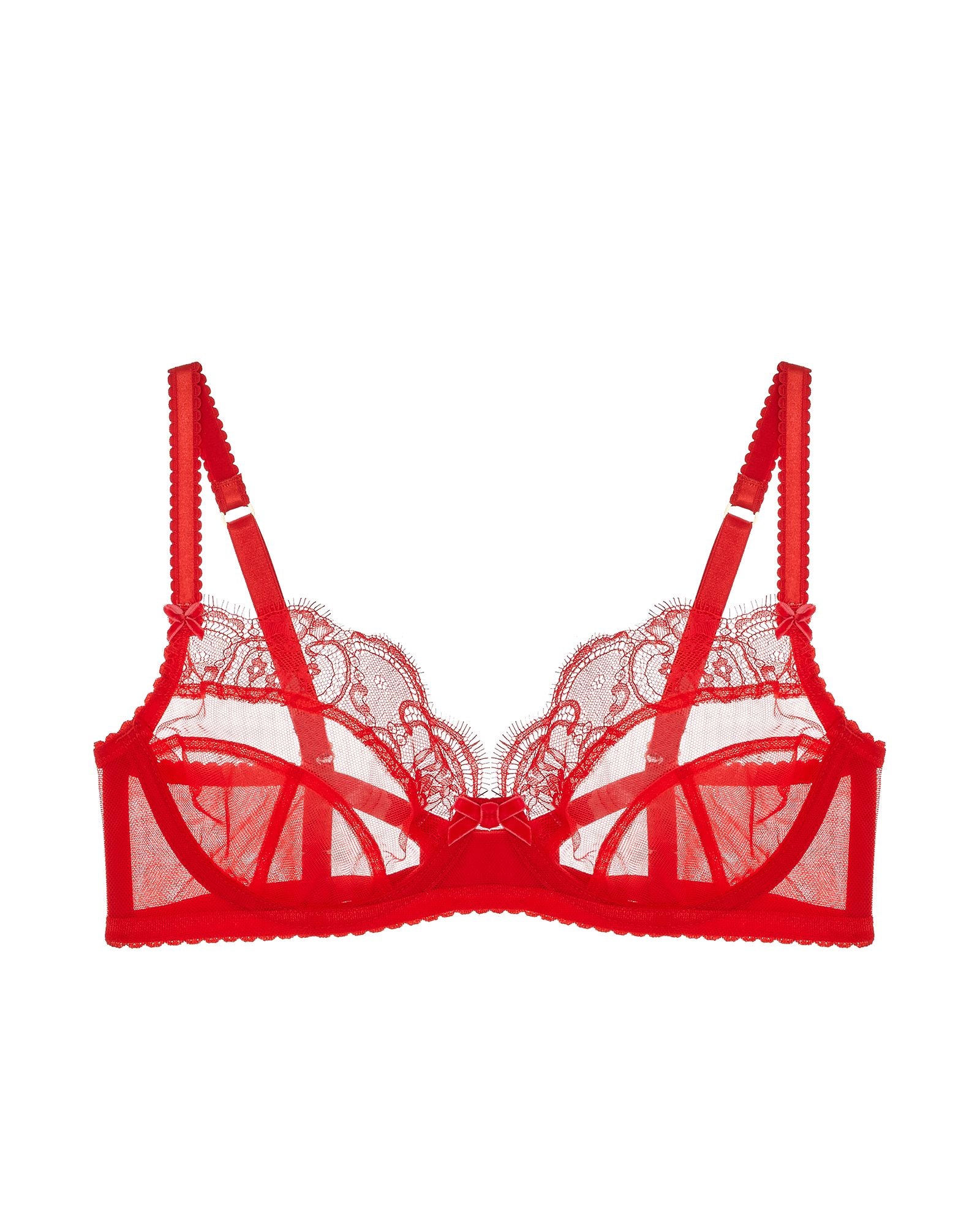 Dita Von Teese Muse Underwire Bra in red