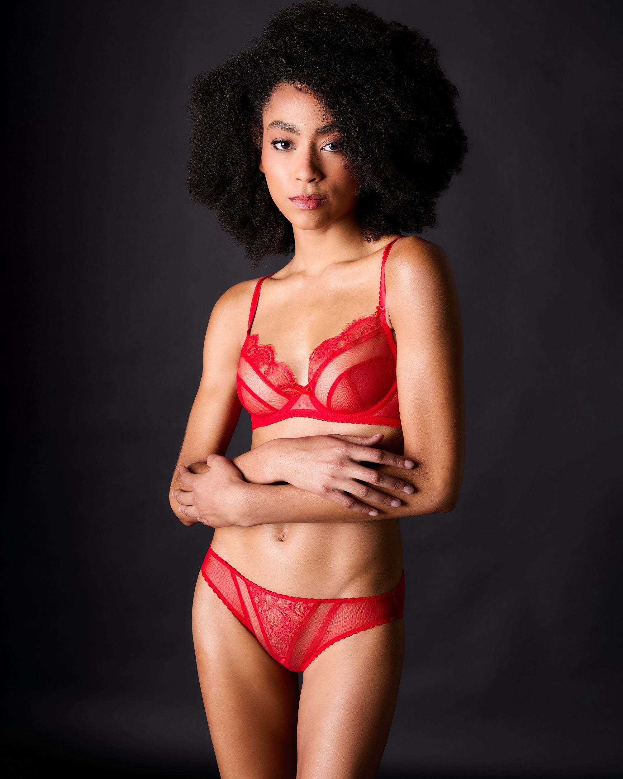 Dita Von Teese Muse Bikini in red