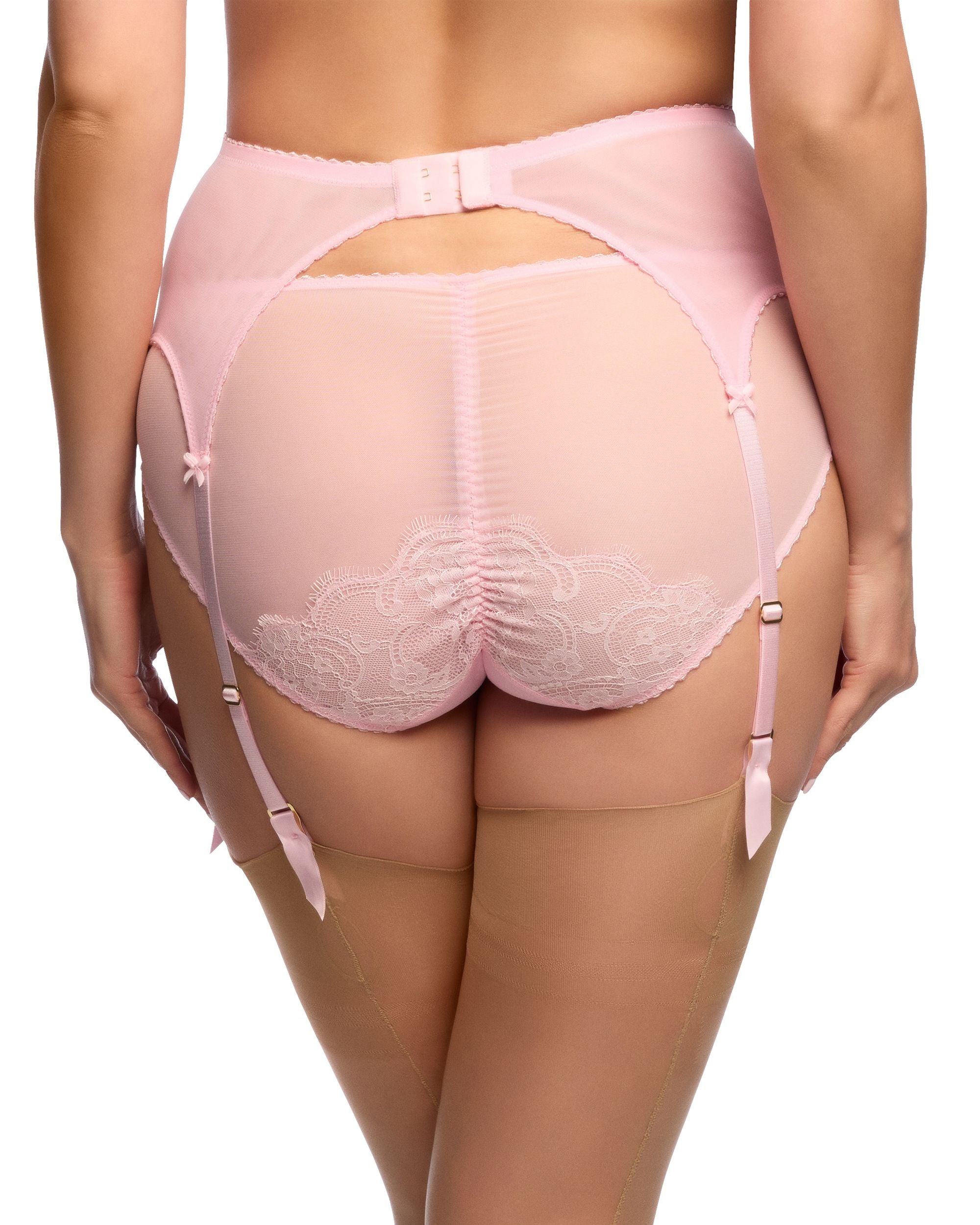 Dita Von Teese Muse Suspender Belt in pink