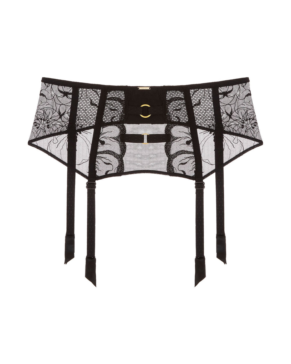 Chantelle Fleurs Waist Cincher in black