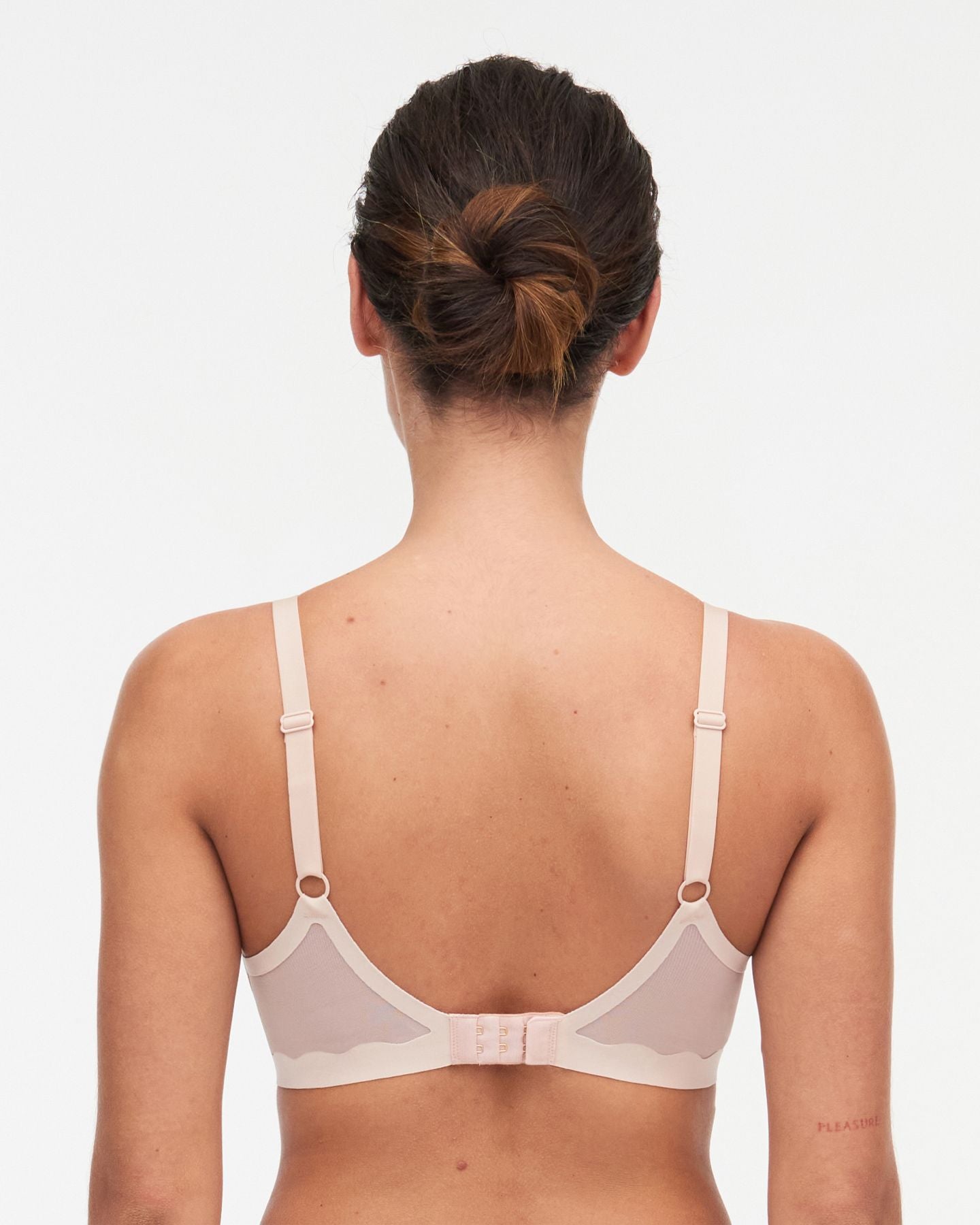 Chantelle Pure Light Unlined Molded Bra in beige