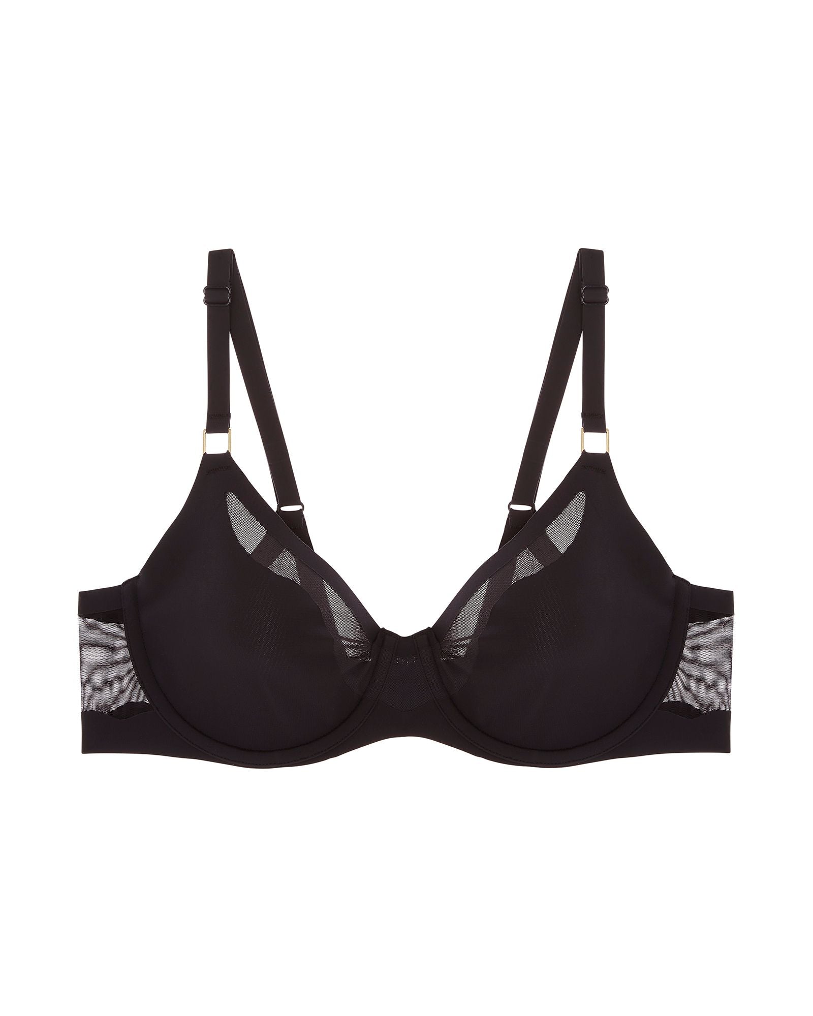 Chantelle Pure Light Unlined Molded Bra in black