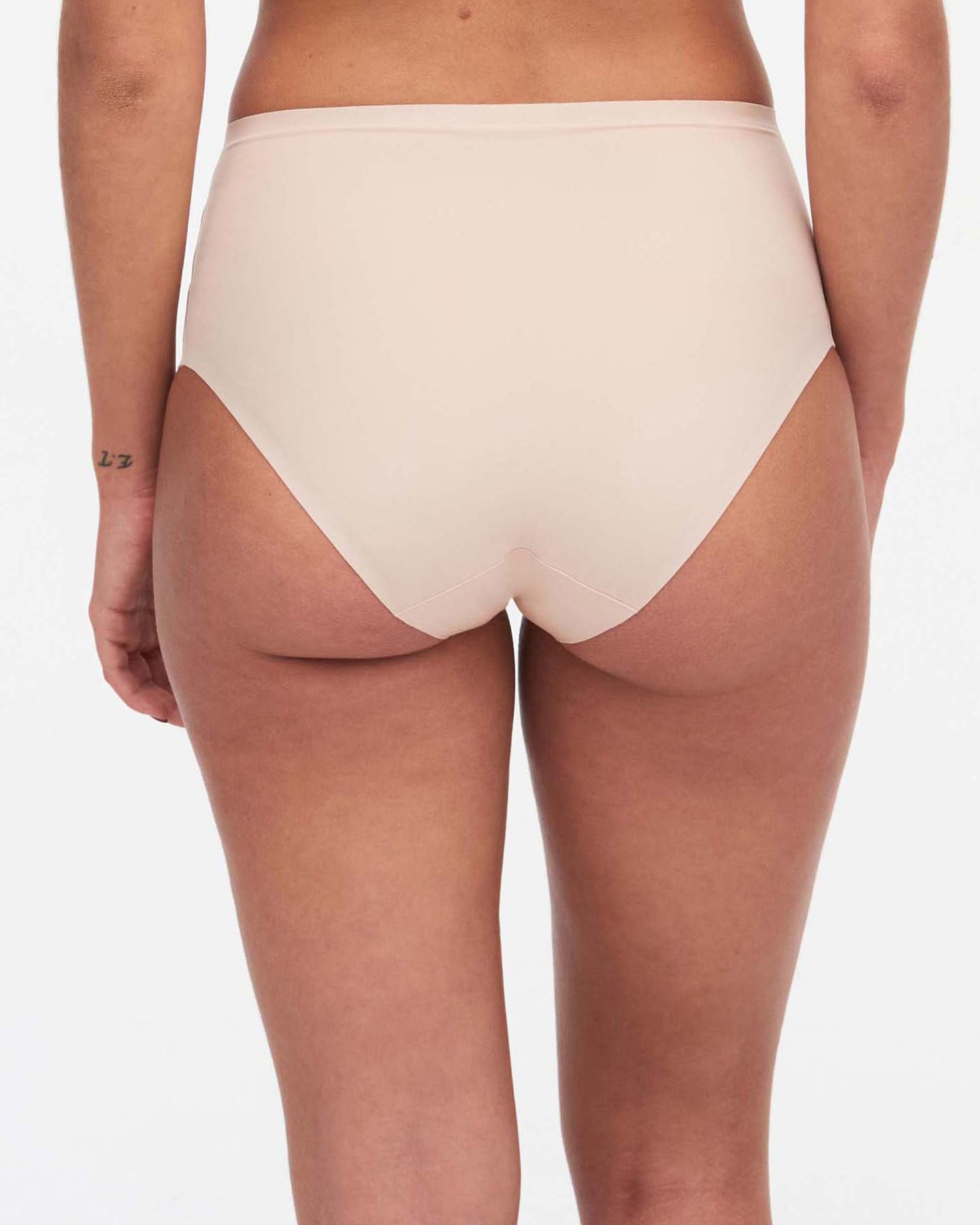 Chantelle Pure Light High Waist Shaping Brief in beige