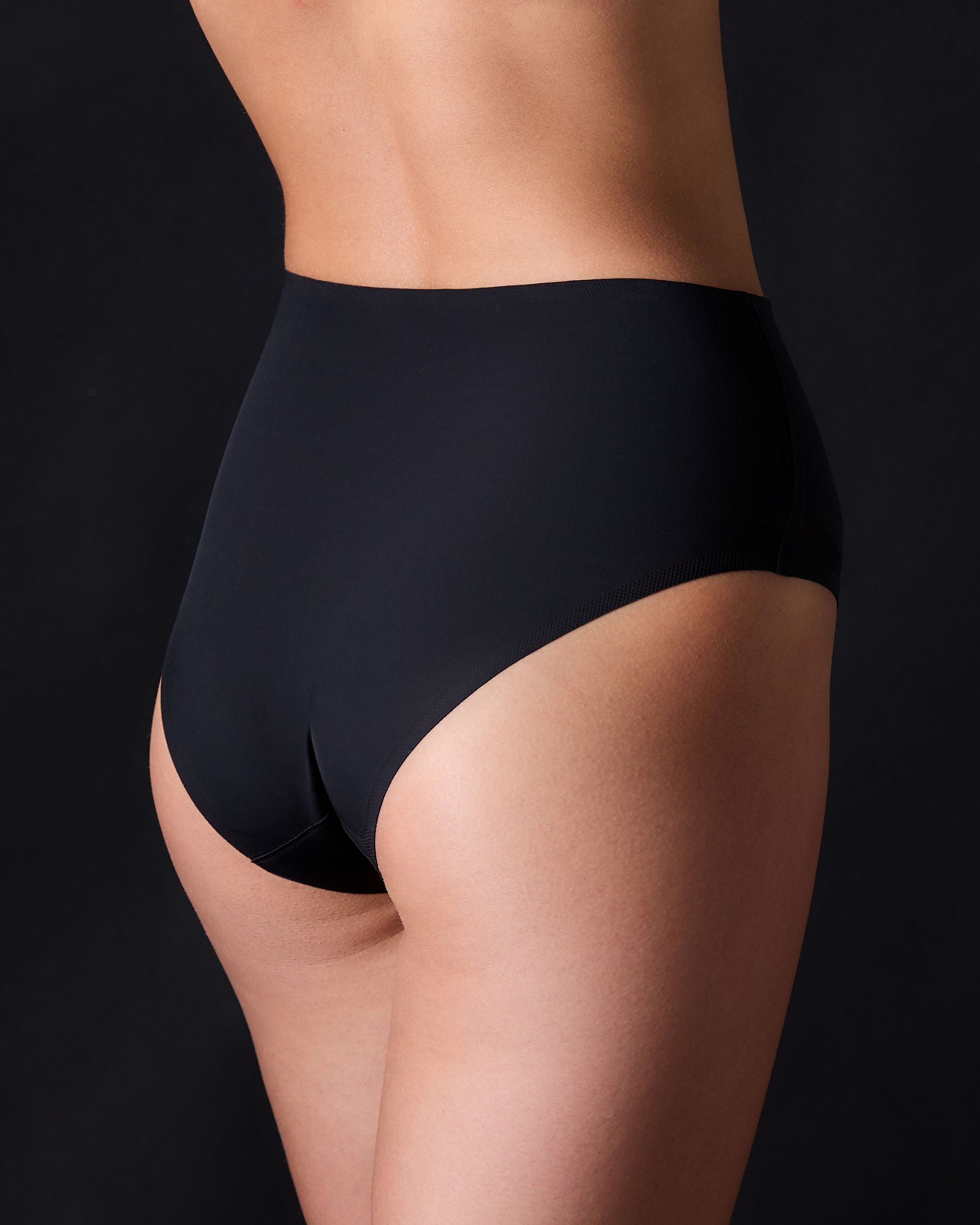 Chantelle Pure Light High Waist Shaping Brief in black