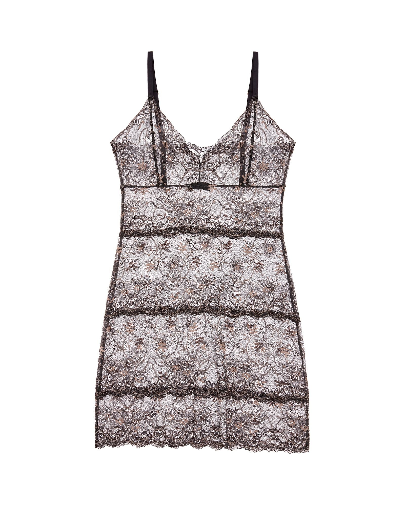 Samantha Chang All Lace Amour Full Slip in blue