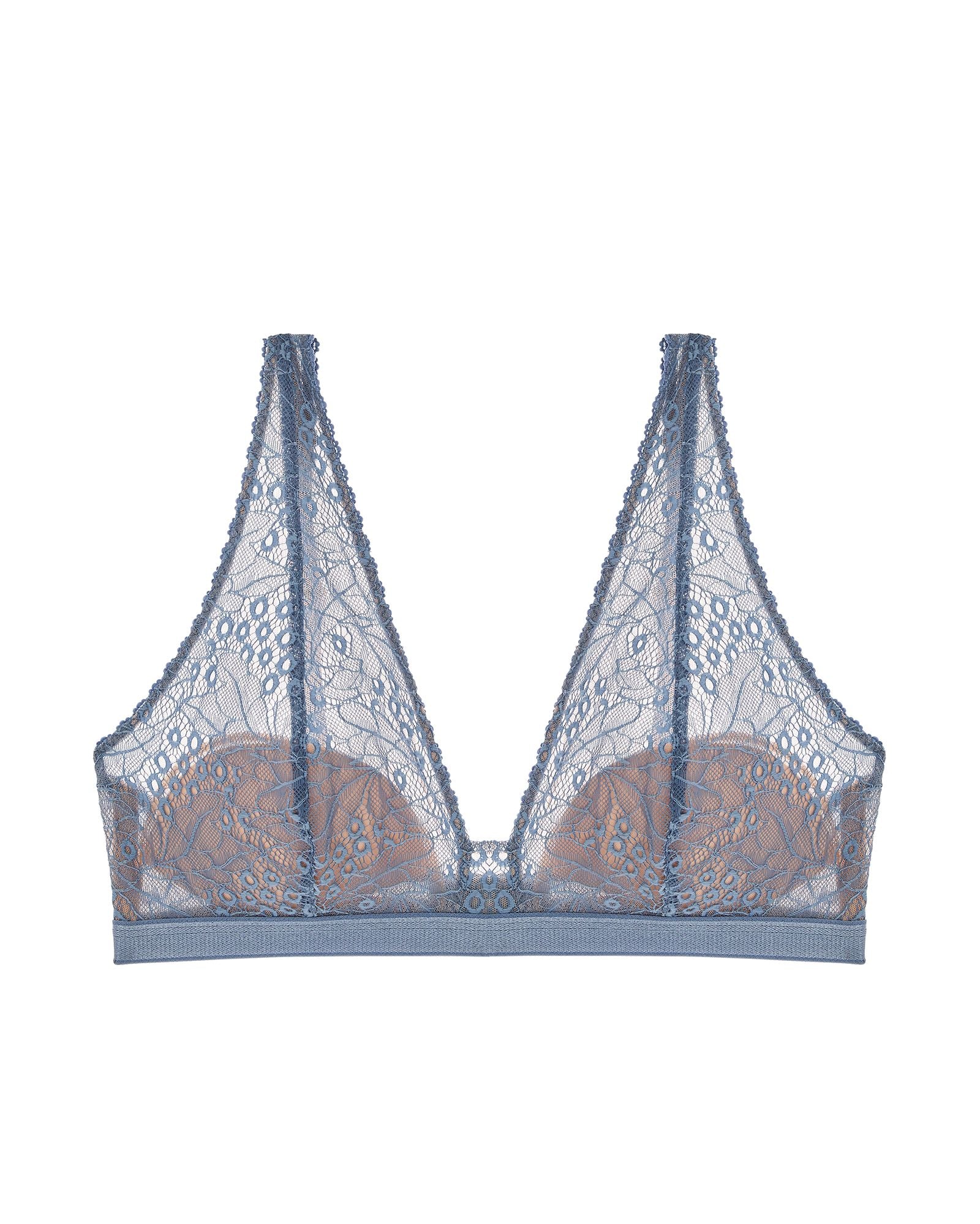 Underprotection Emma High Apex Bra in blue