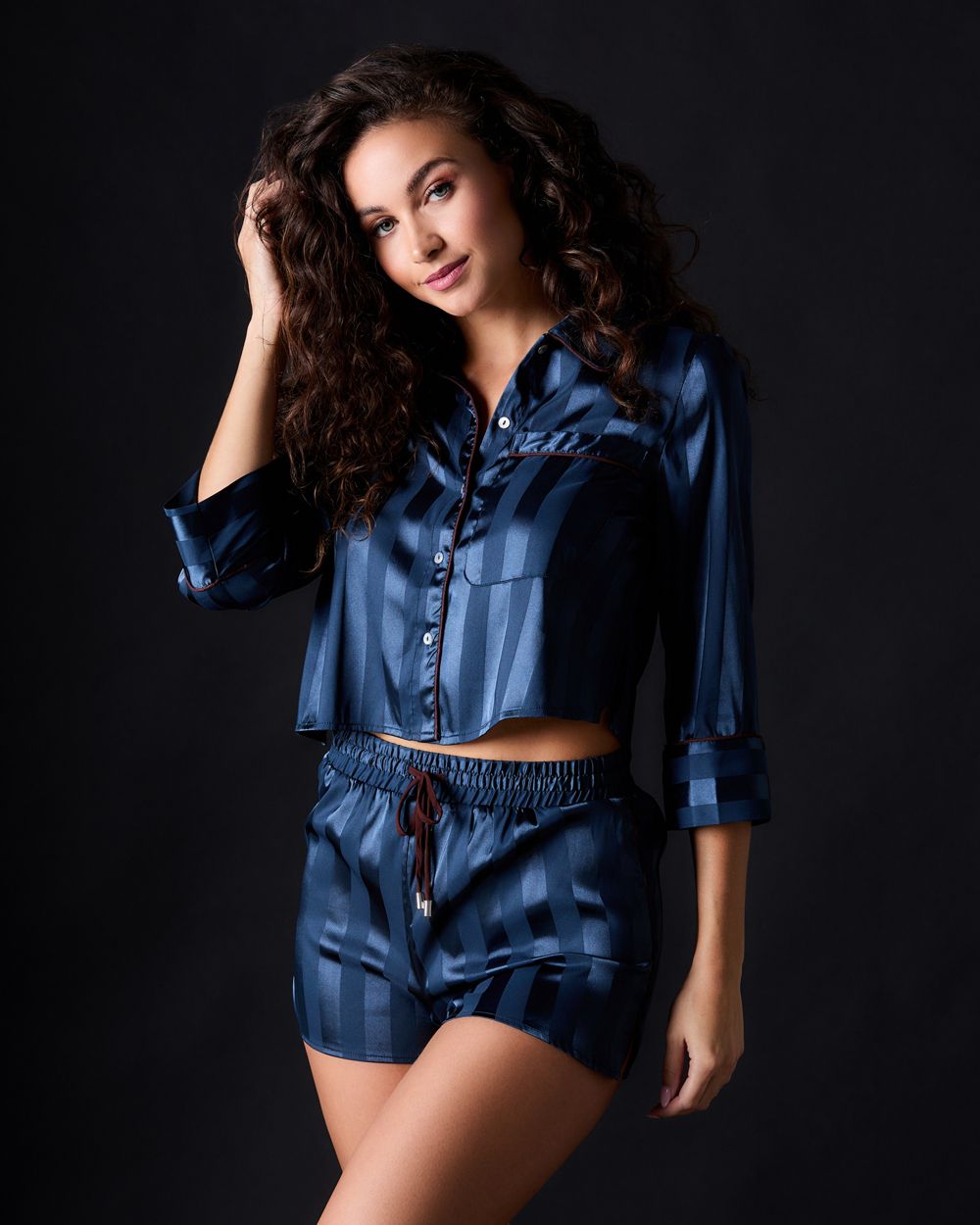 Free People Intimately FP FP Pajama Set in blue