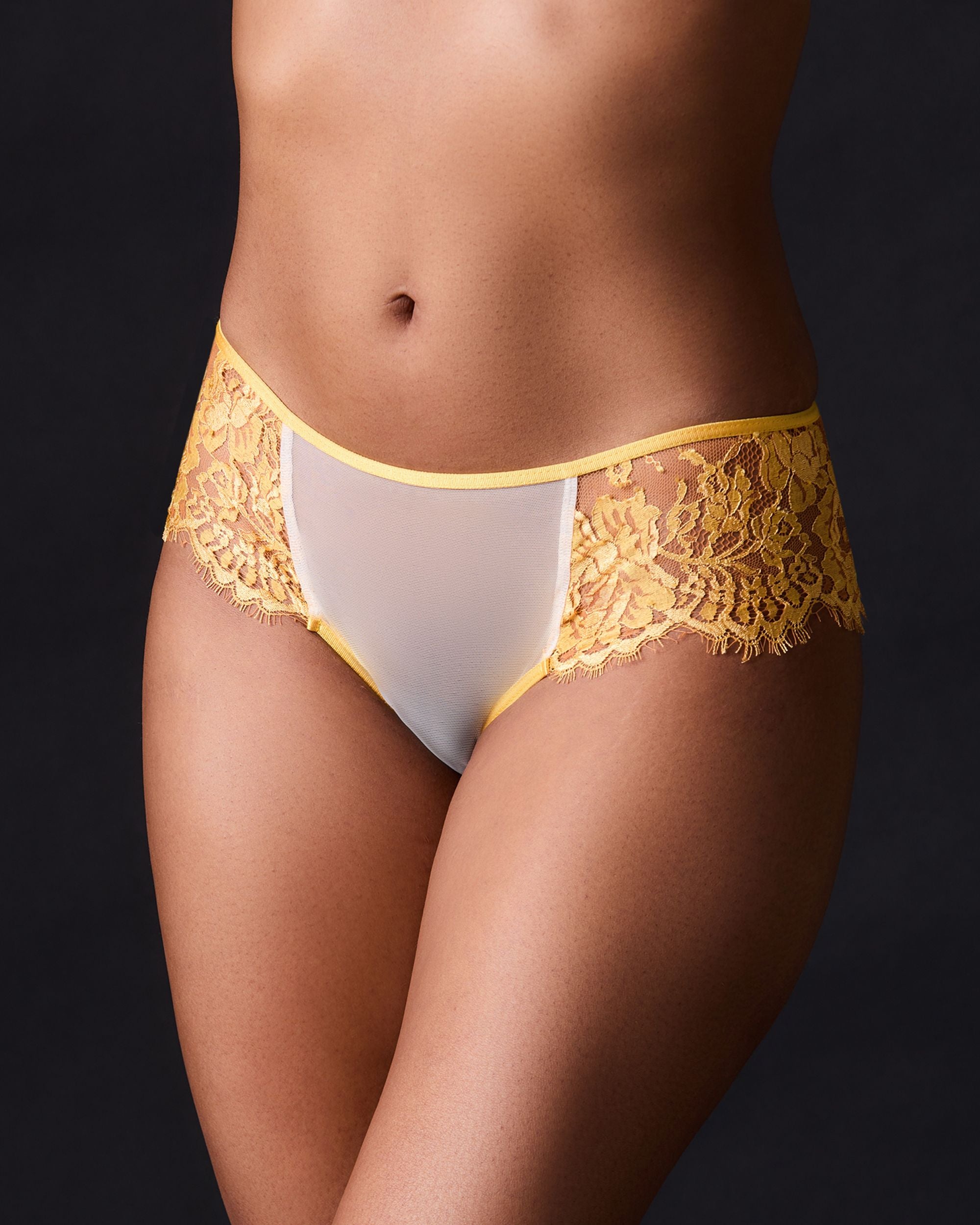 Taryn Winters Dria Boyshort in yellow