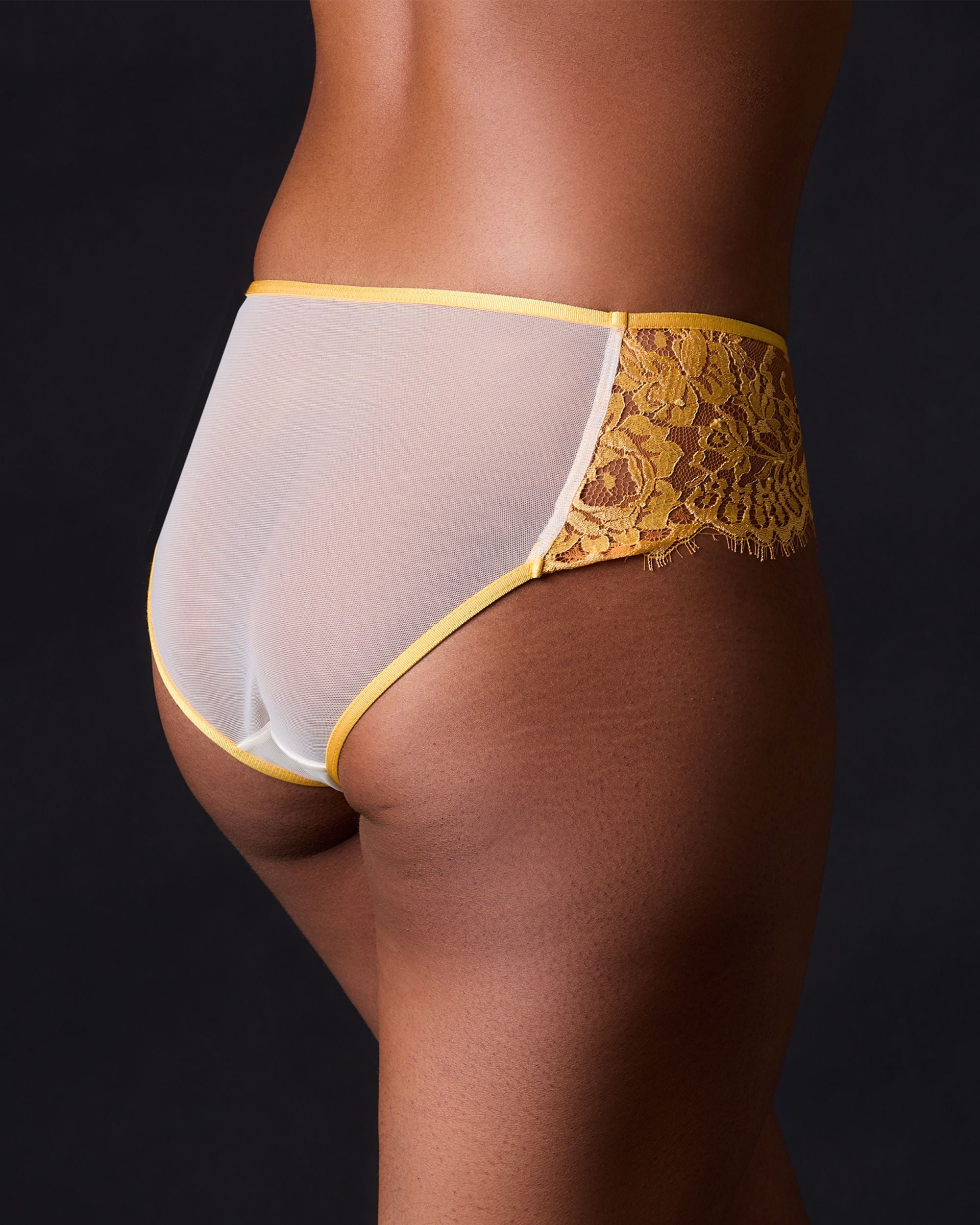 Taryn Winters Dria Boyshort in yellow
