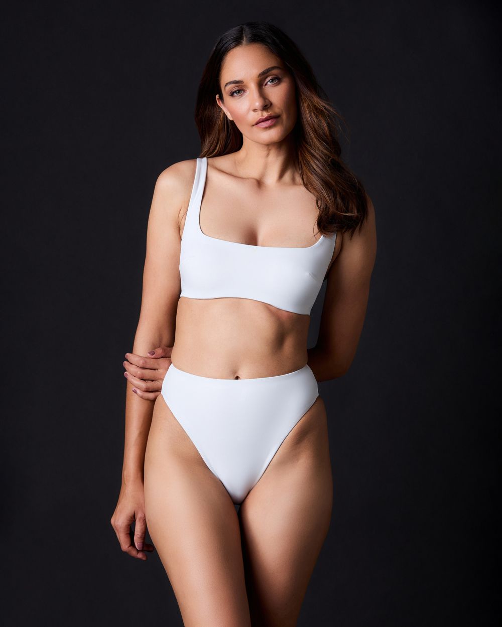 Form + Fold The Crop in white
