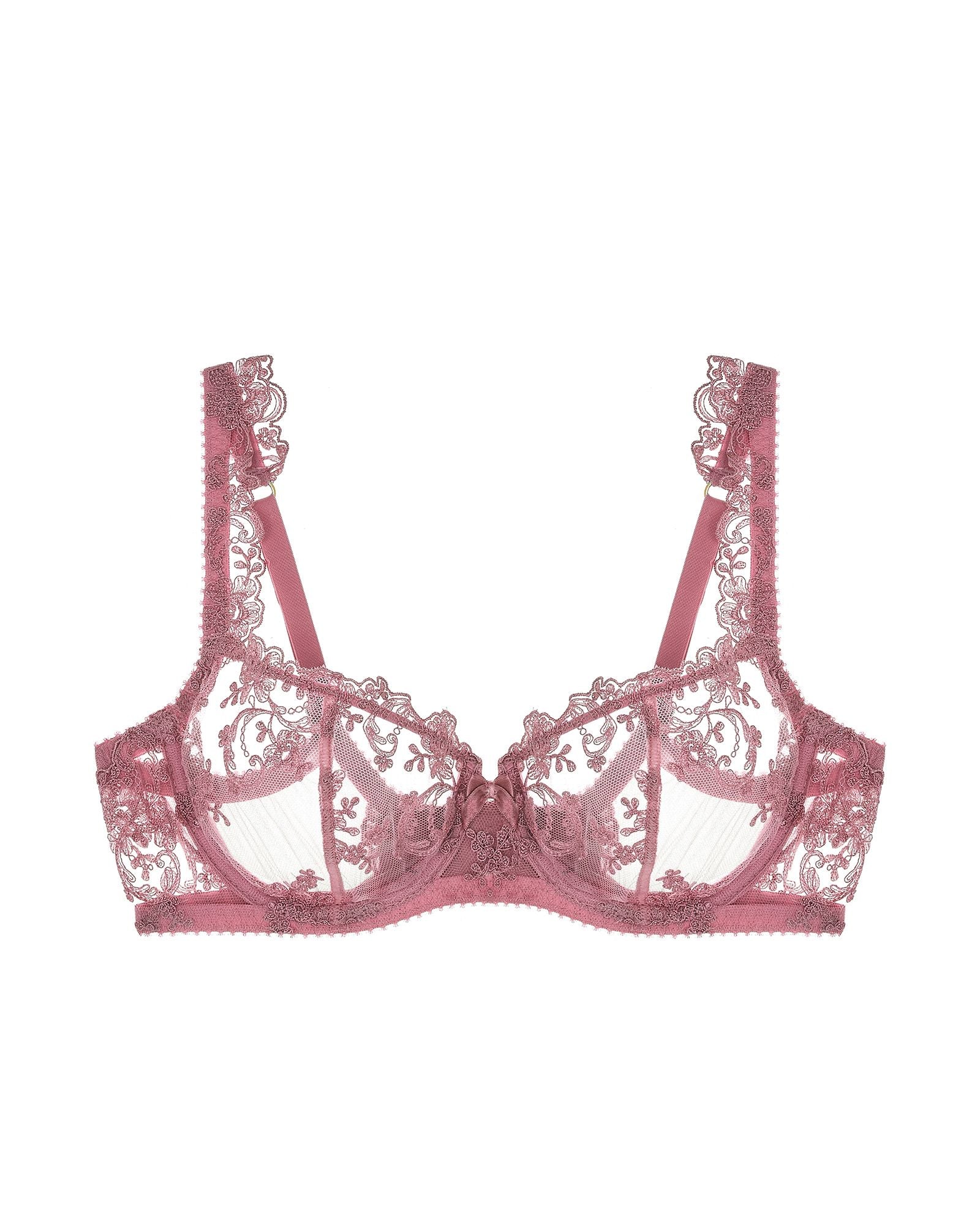 Journelle Cristiana Balconette Bra in pink