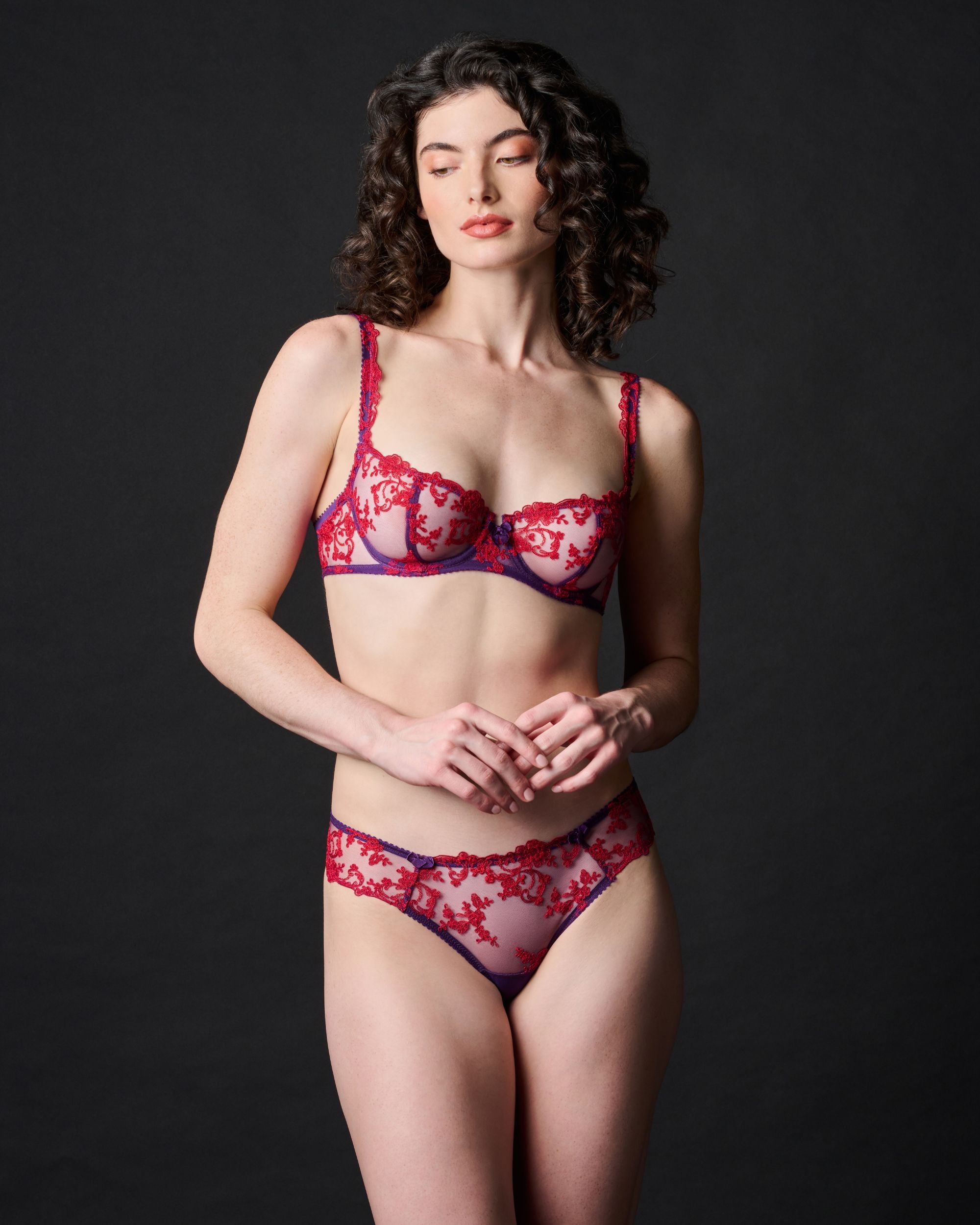 Journelle Cristiana Bikini in purple