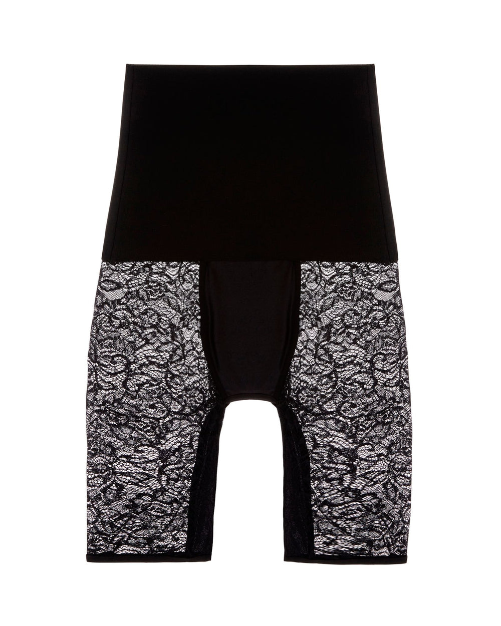 Menagerie Core Lace High Waist Midway Brief in black