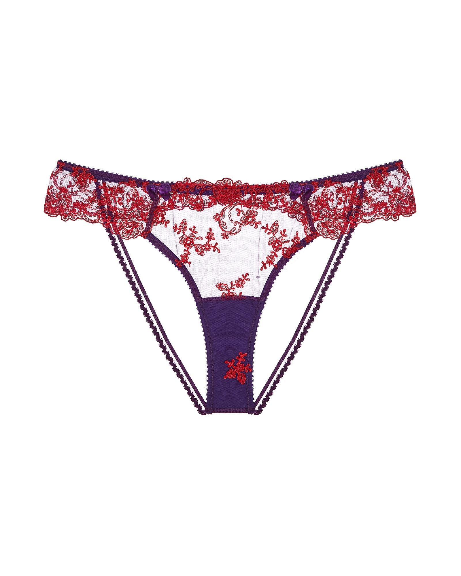 Journelle Cristiana Ouvert in purple