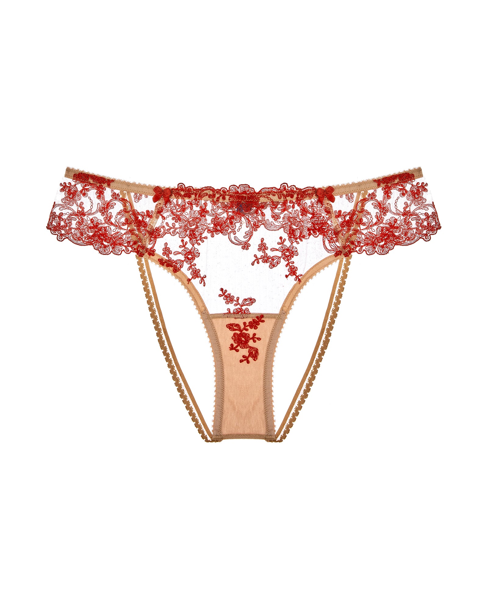 Journelle Cristiana Ouvert in red