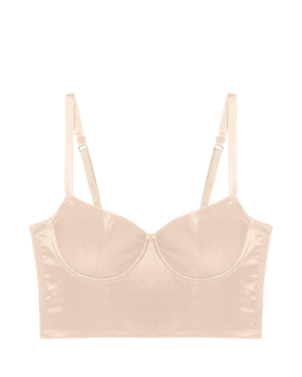 Journelle Iris Underwire Crop Bustier in pink
