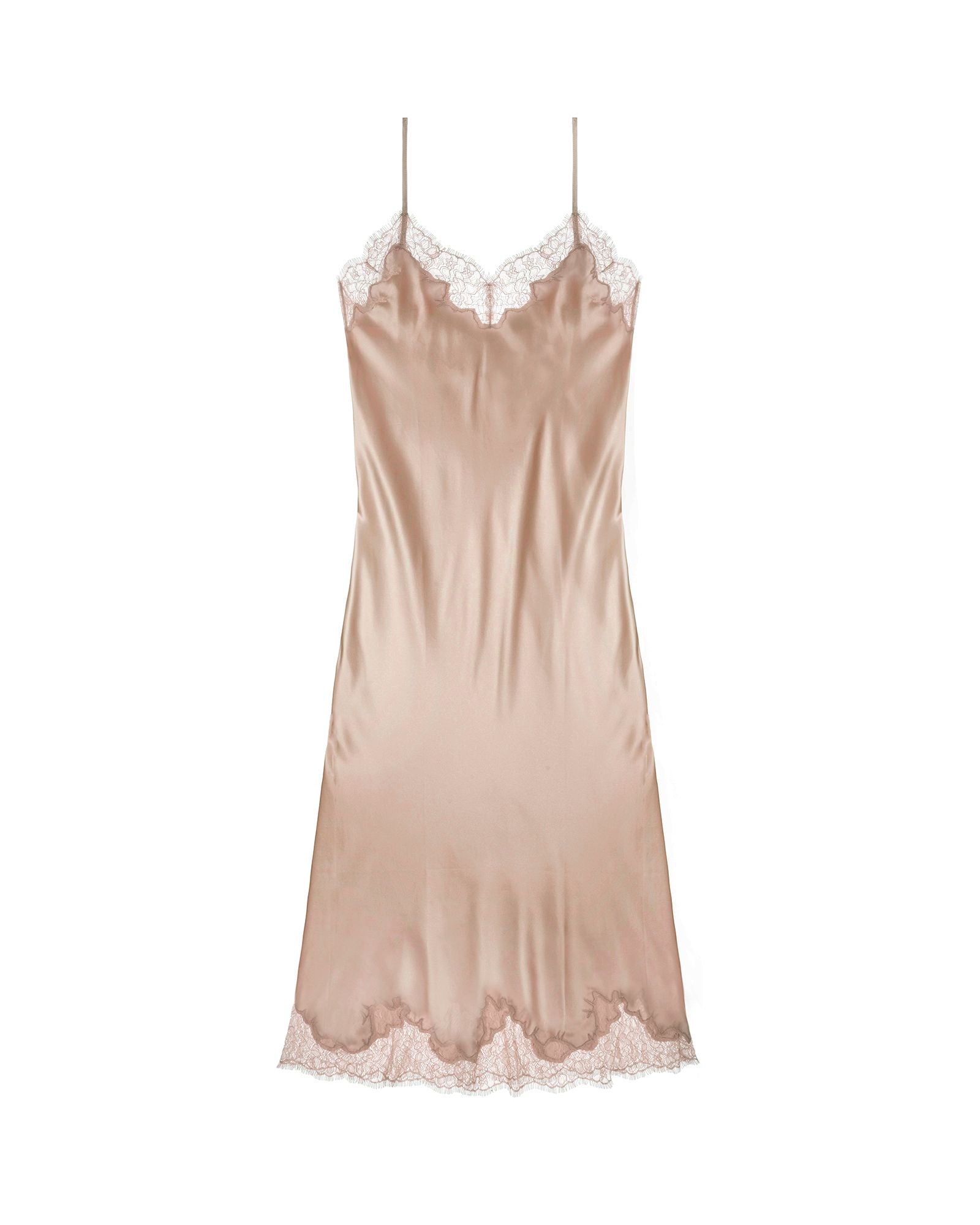 Journelle Charlotte Long Slip in pink